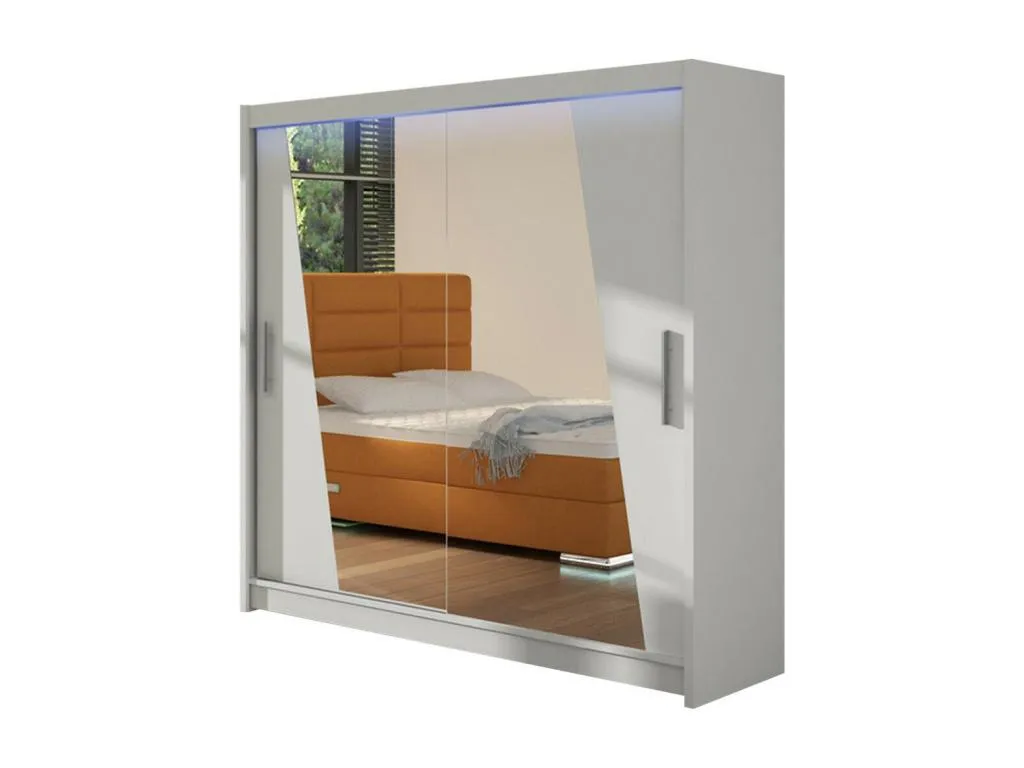 Armario Mueblesclasic 144 Blanco 215x180x58cm Puertas de armario - Correderas