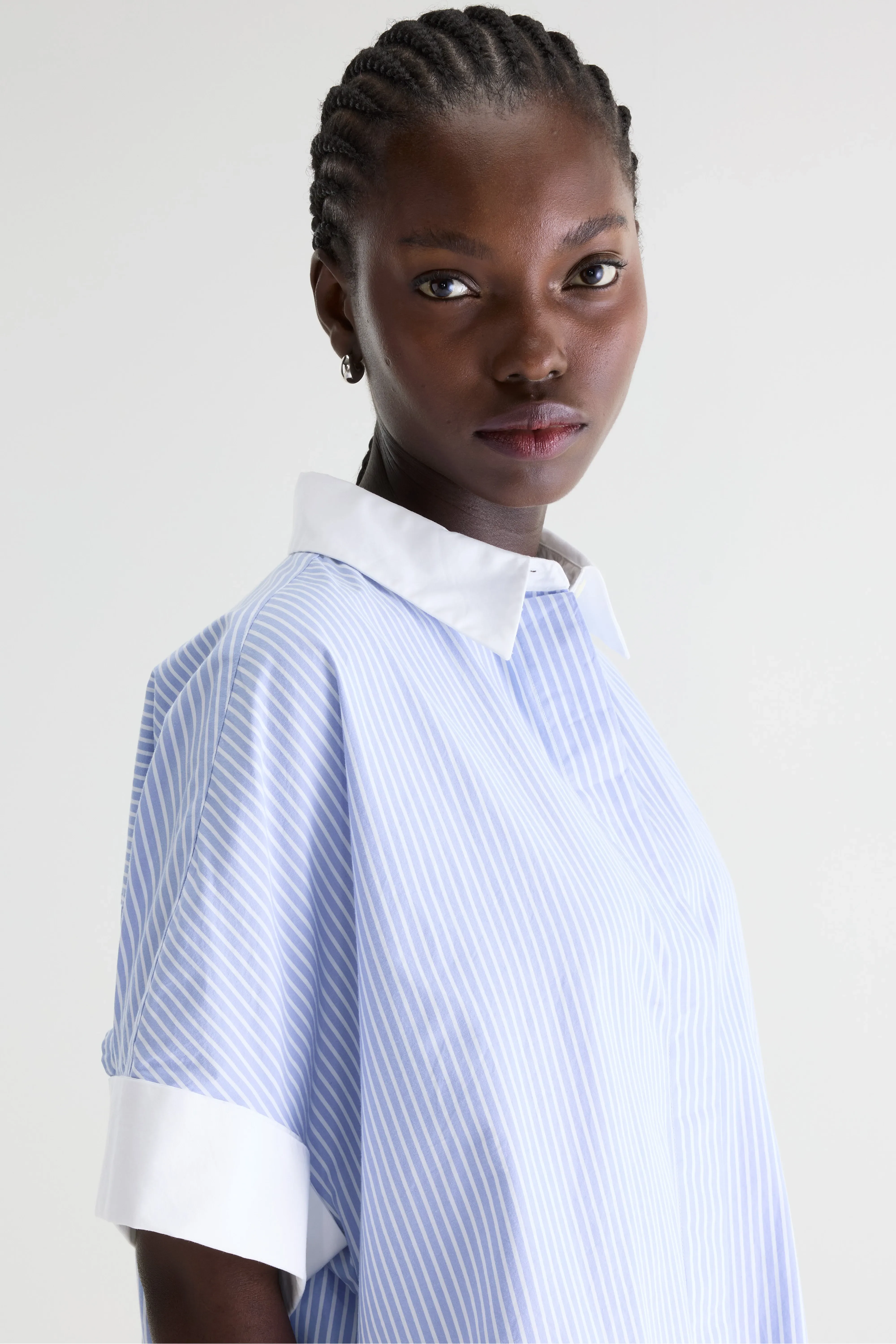 Bellerose Goldy striped shirt-dress (261 / W / STRIPE F)