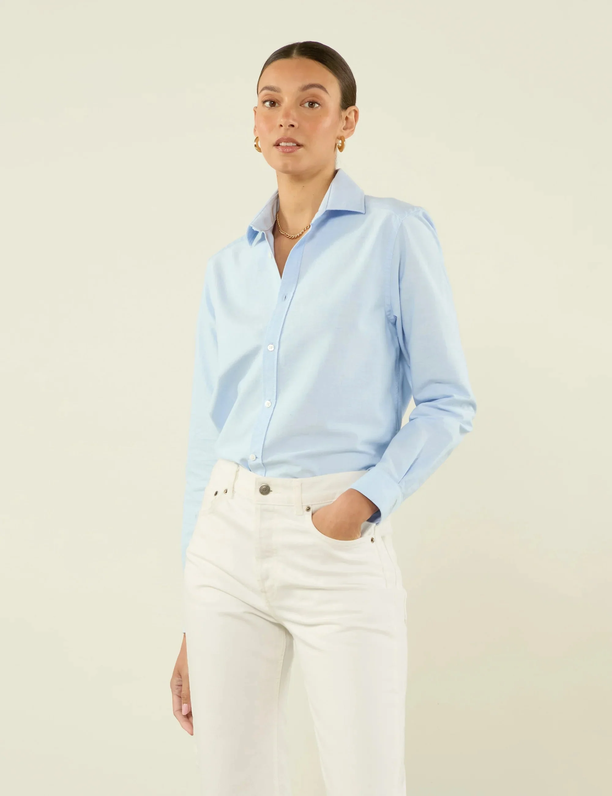 The Classic: Oxford, Celeste Blue
