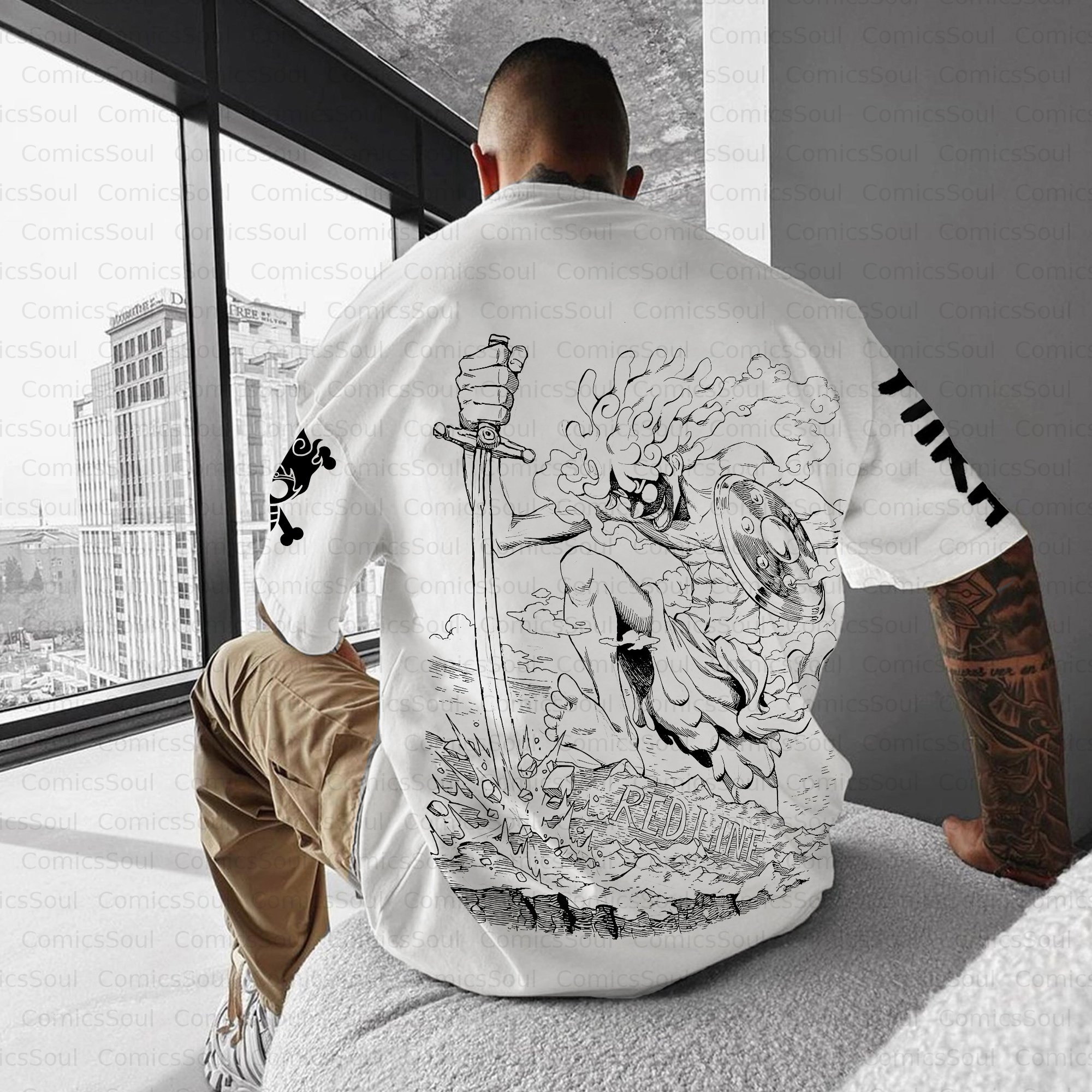 Unisex Anime Inspired Vintage T-Shirt