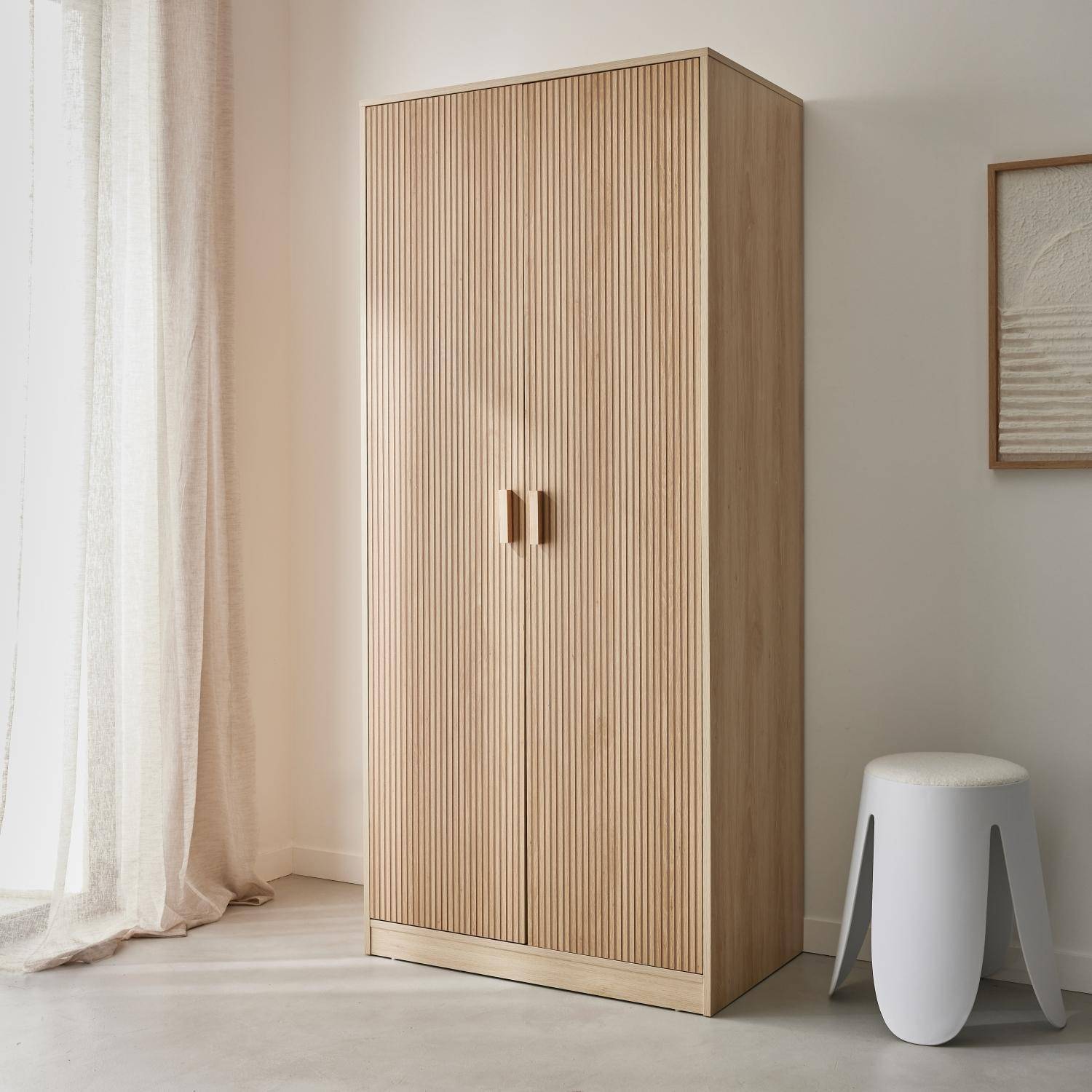Linear - Vestidor, armario de dos puertas