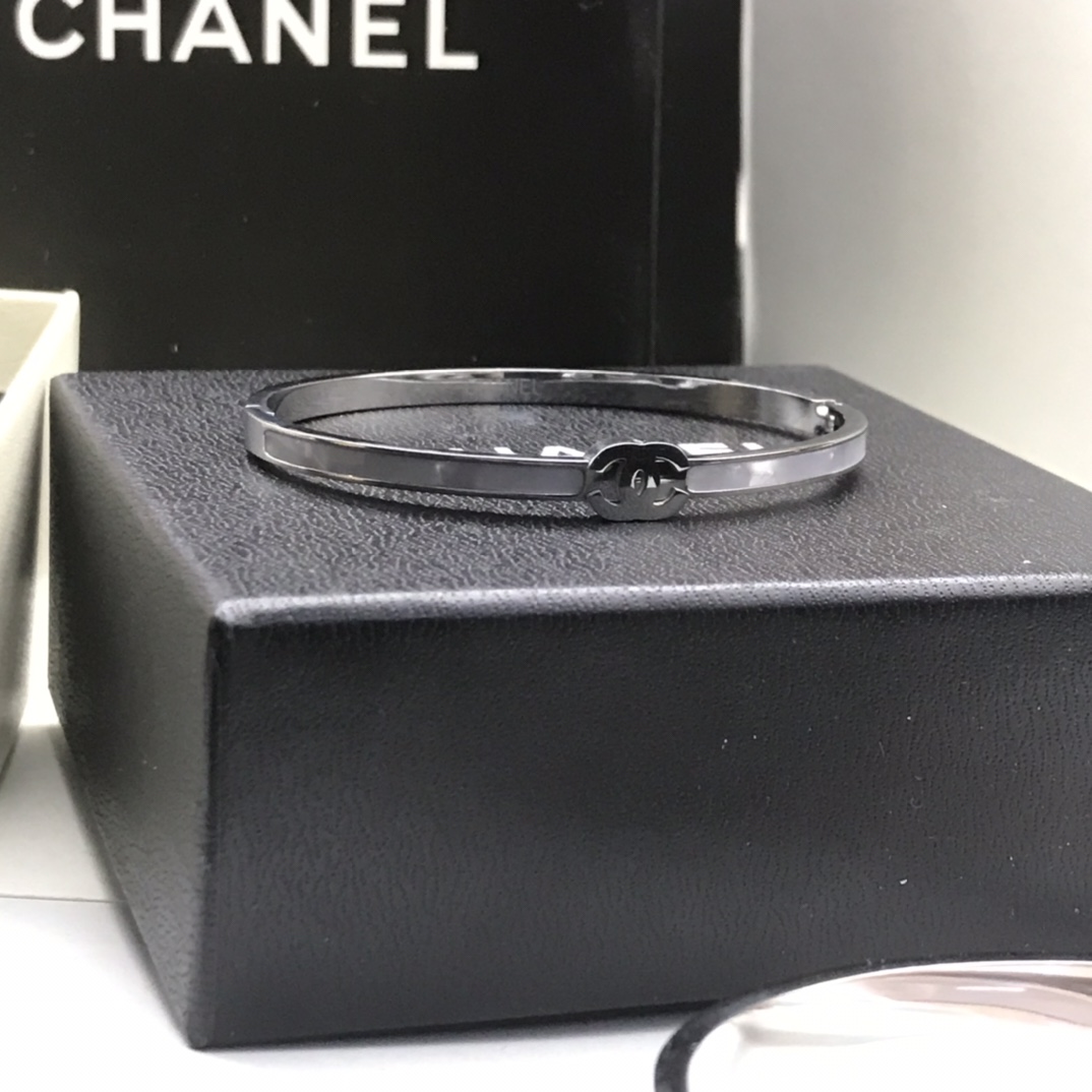 Chanel Mother of Pearl Bangle Bracelet - Original Replica Club