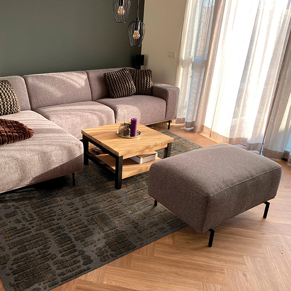 Acsento Chiara 1018 Vloerkleed 160 x 230 cm - Grey / Tabacco