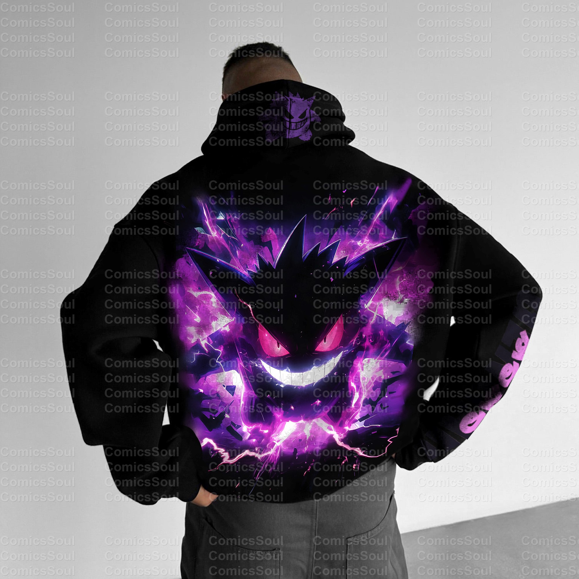 Unisex “Comicssoul” Anime Graphic Streetwear Vintage Hoodie