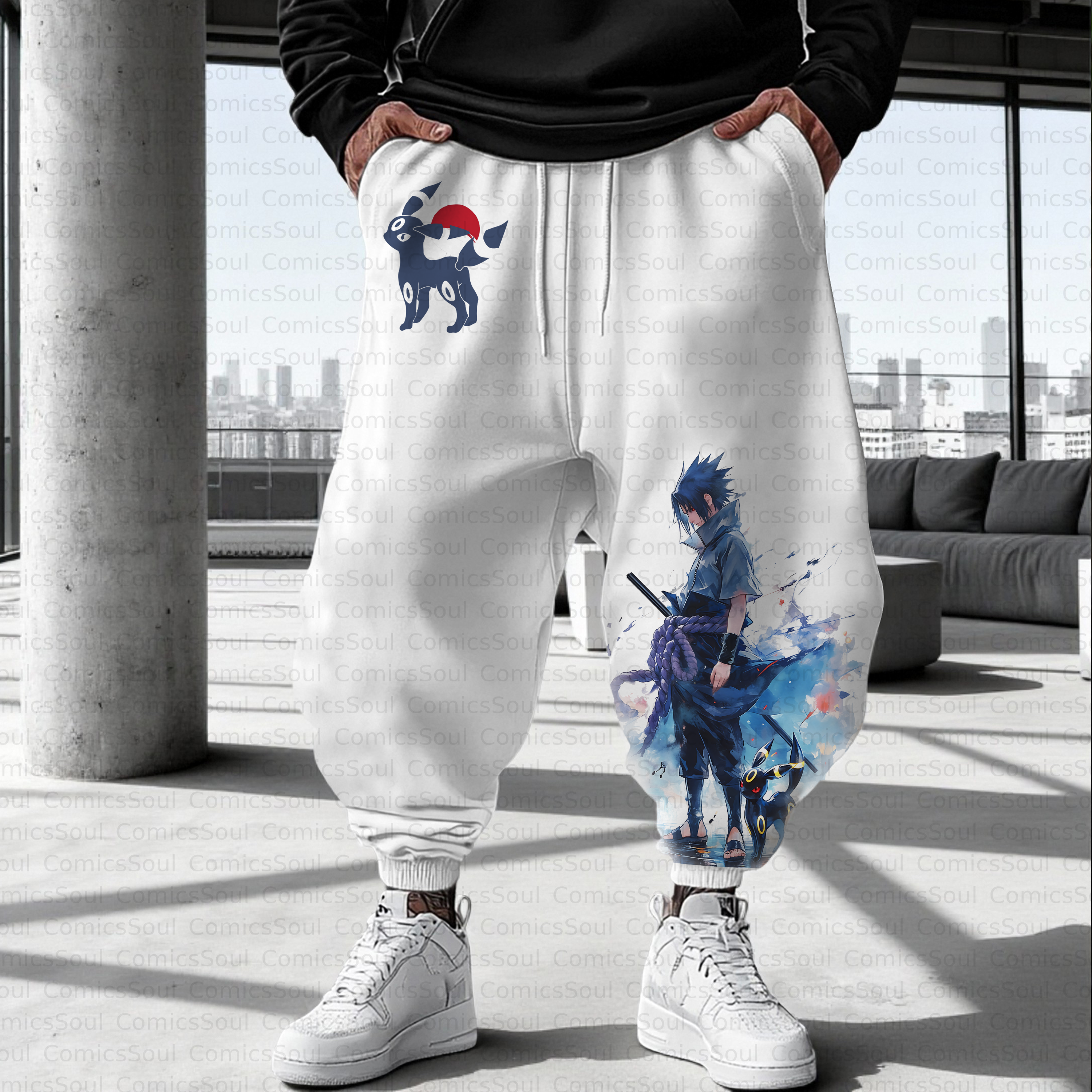 Unisex Casual Anime Streetwear Pant