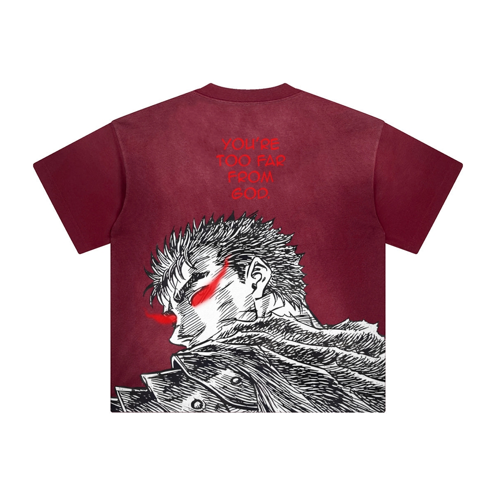 Unisex Vintage T-shirt丨Berserk TeeThreads Sustain the Scene with Custom Apparel