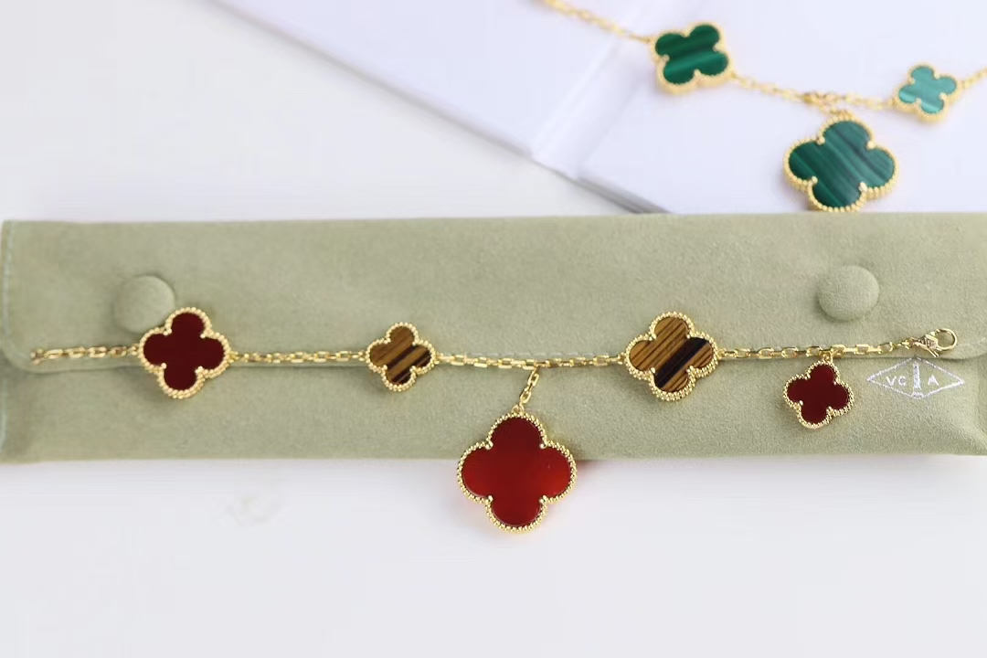 VCA Magic Alhambra Bracelet 5 Motifs - Original Replica Club