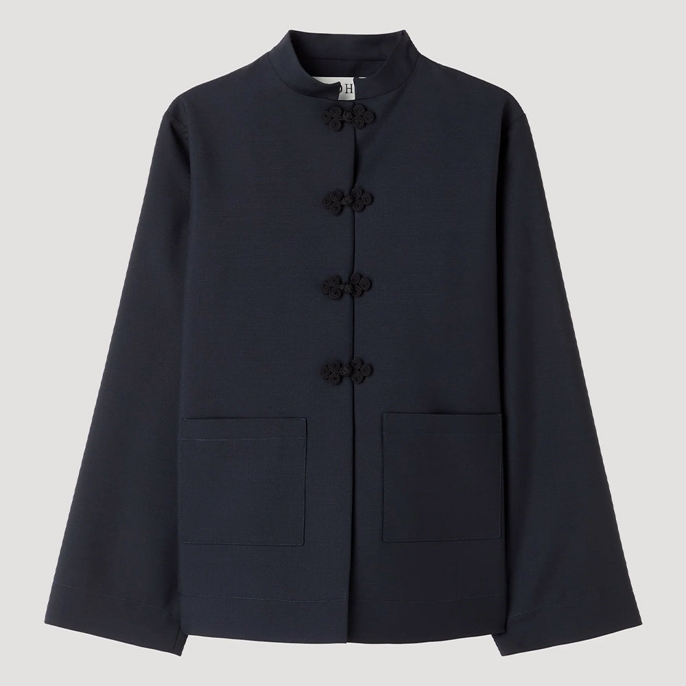 Rohe - Veste à fermeture Pankou - Marine