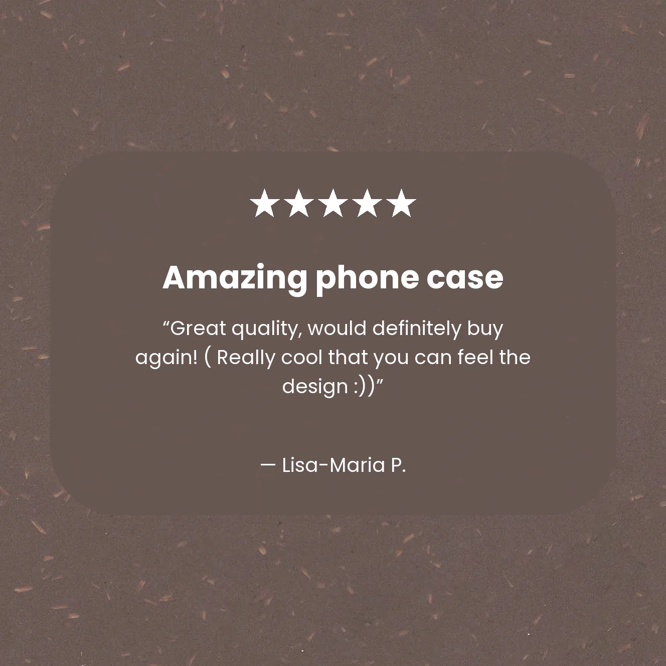 Chocolate Brown iPhone 17 Case