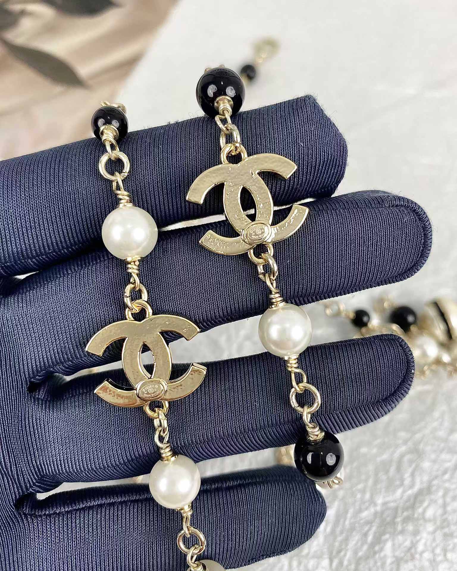 Chanel Long Sweater Necklace - Original Replica Club
