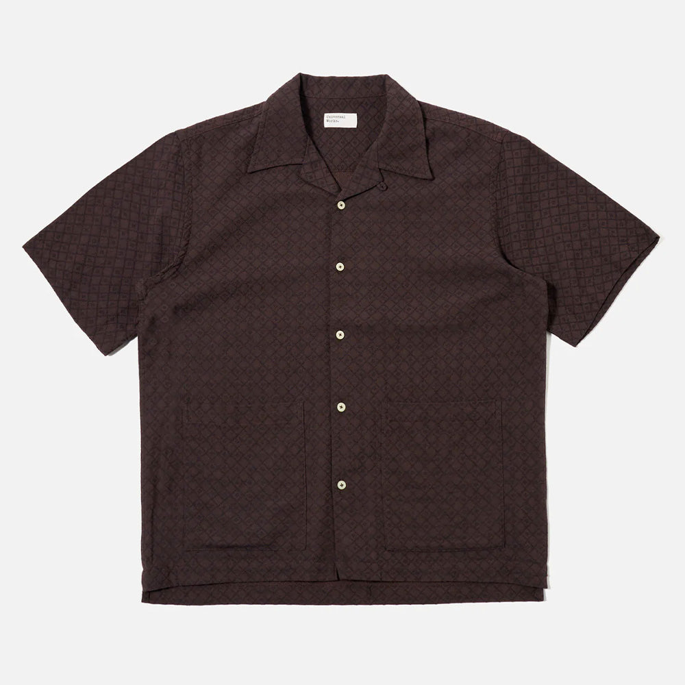 Universal Works - Chemise Deck - Marron