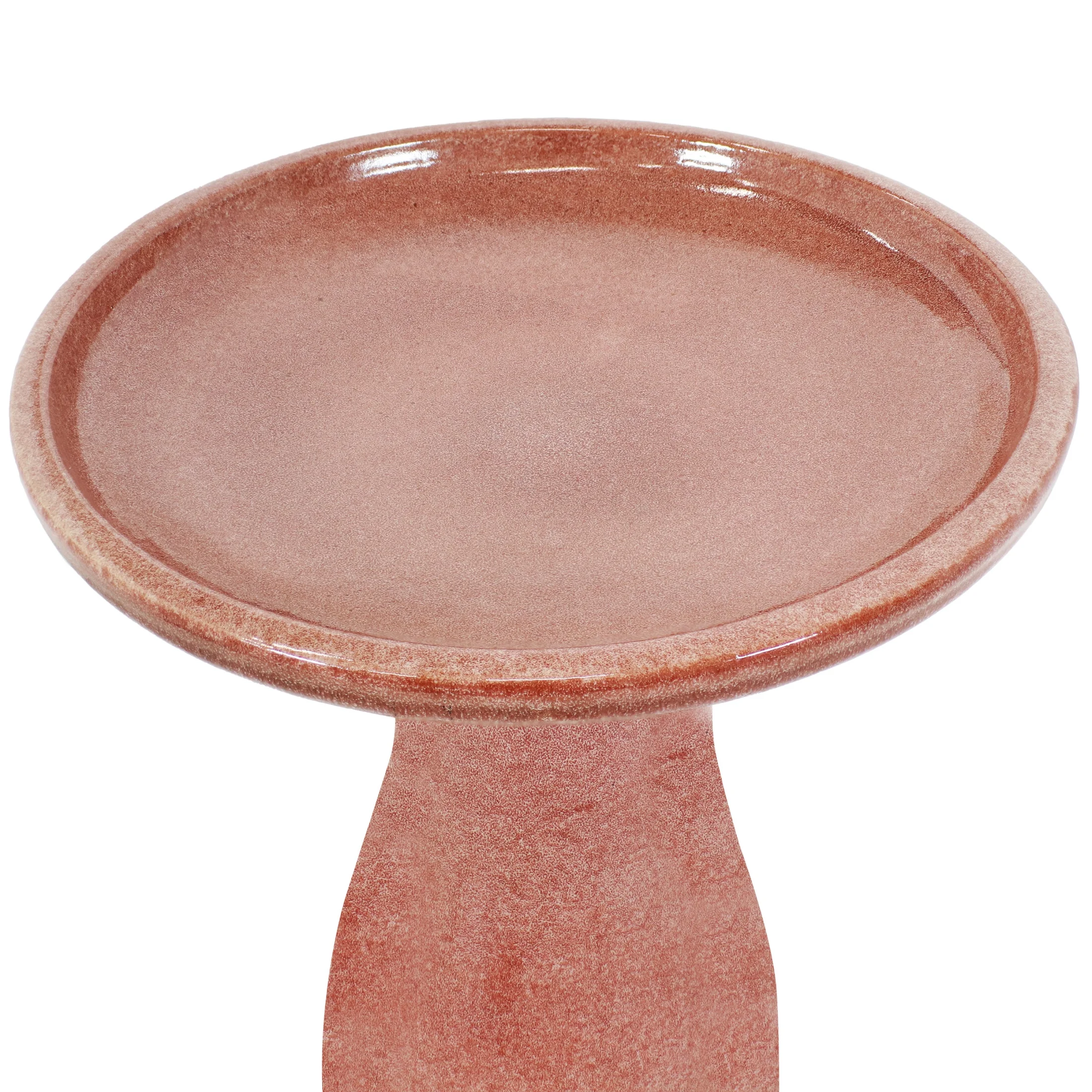 Sunnydaze Freestanding Ceramic Outdoor Bird Bath, Glazed, UV-Resistant Galaxy Blue Finish - Image 35