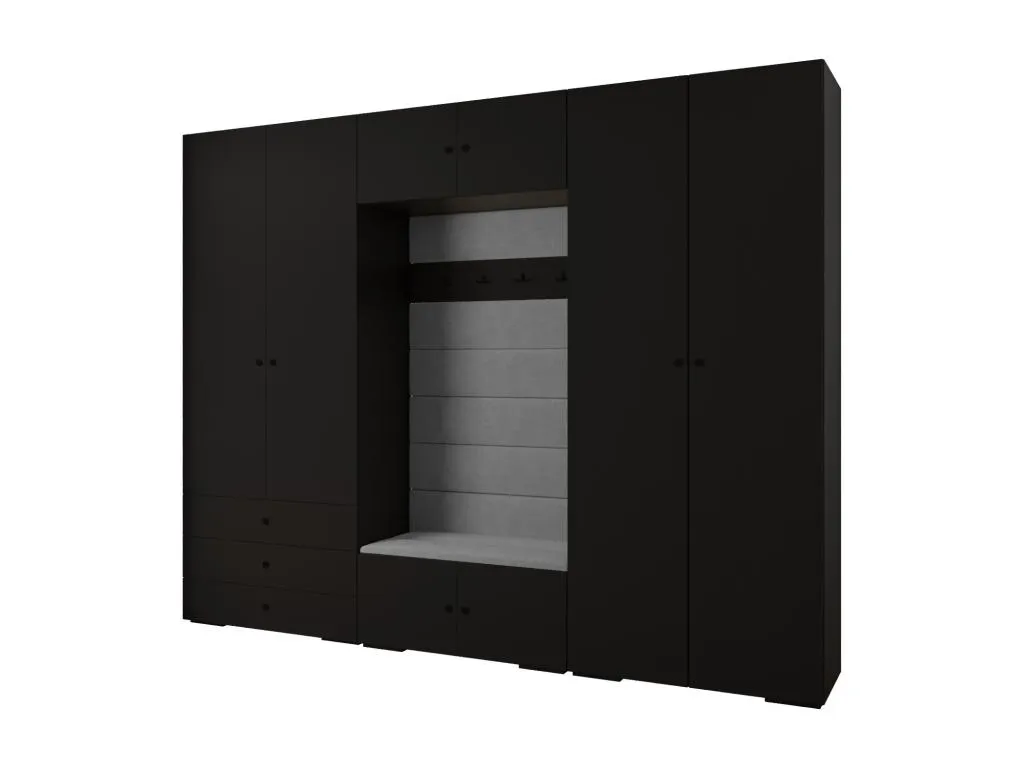 Habitarluz 2 armario con puertas batientes 236.7/300/47 70890KHRN