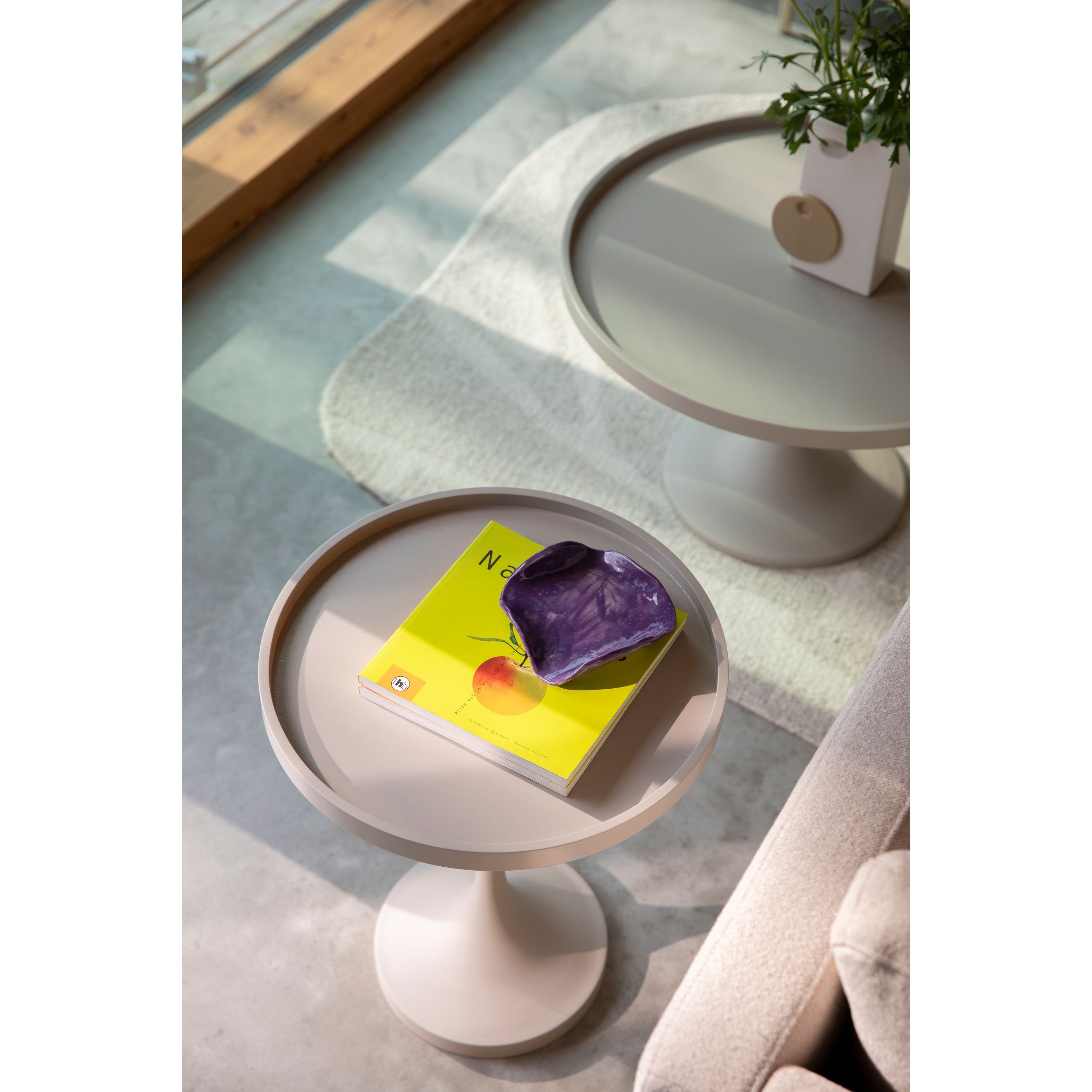 Zuiver Jason Salontafel Rond 69 cm Beigen