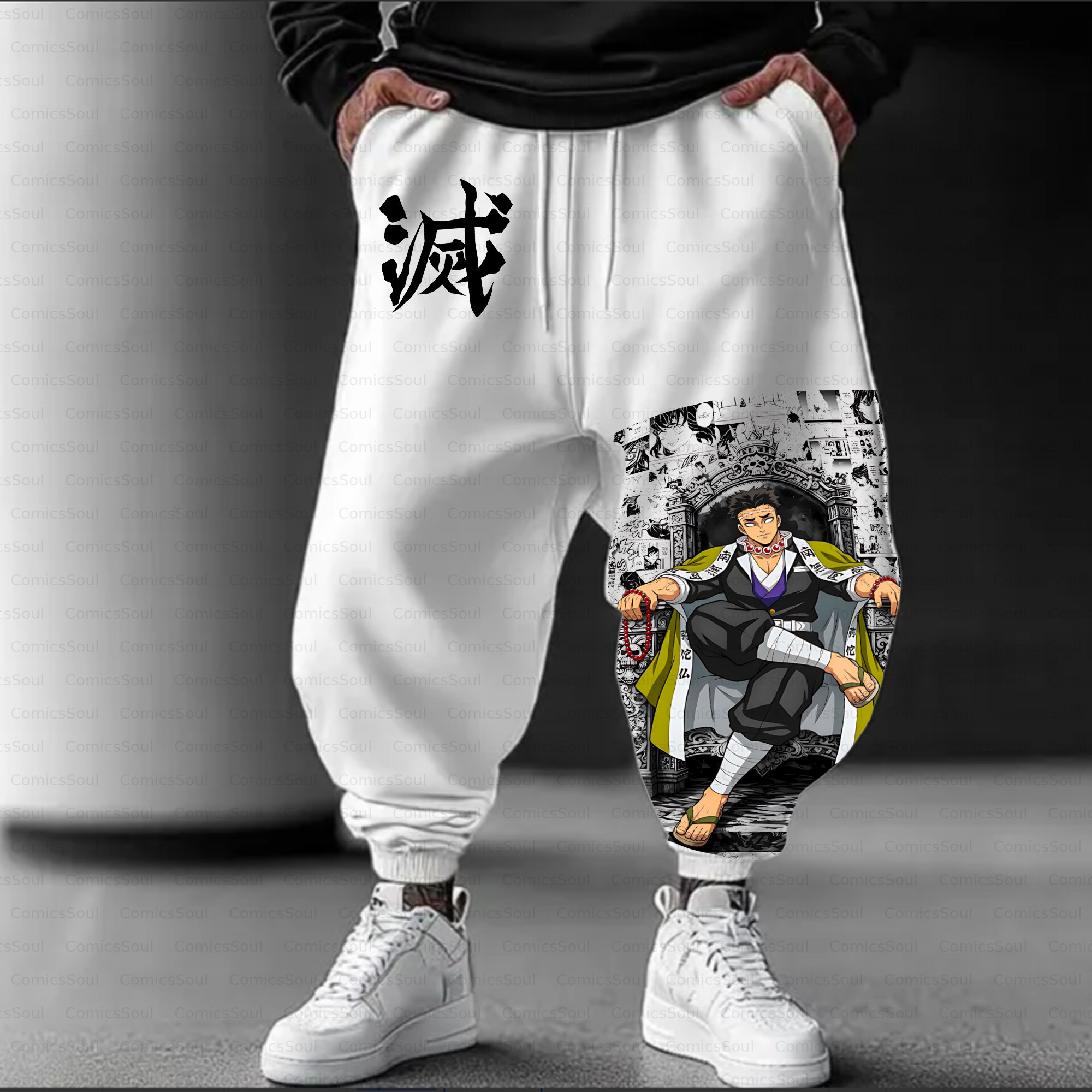 Unisex Casual Anime Streetwear Pant