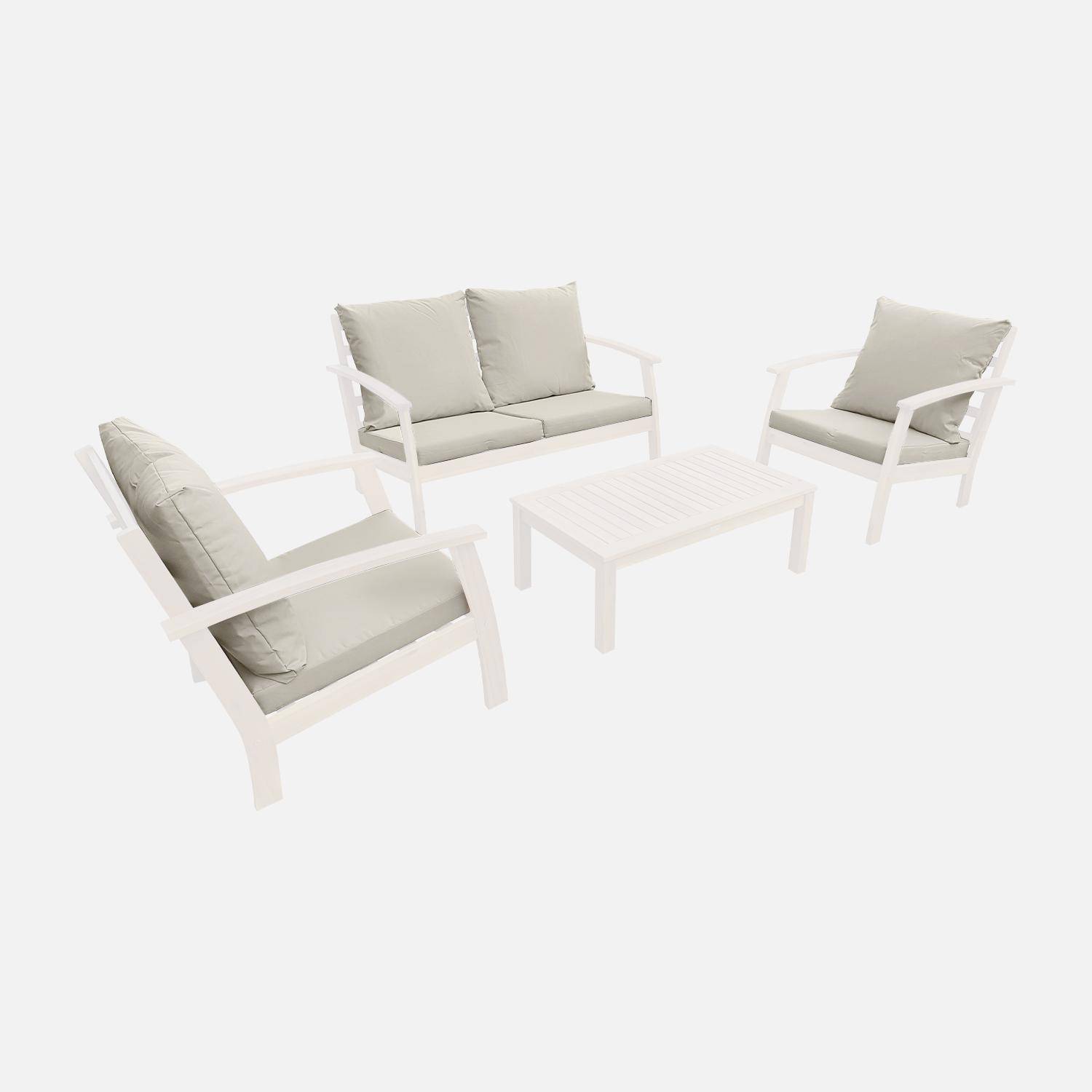 Ushuaia - Juego de fundas de cojín para muebles de jardín