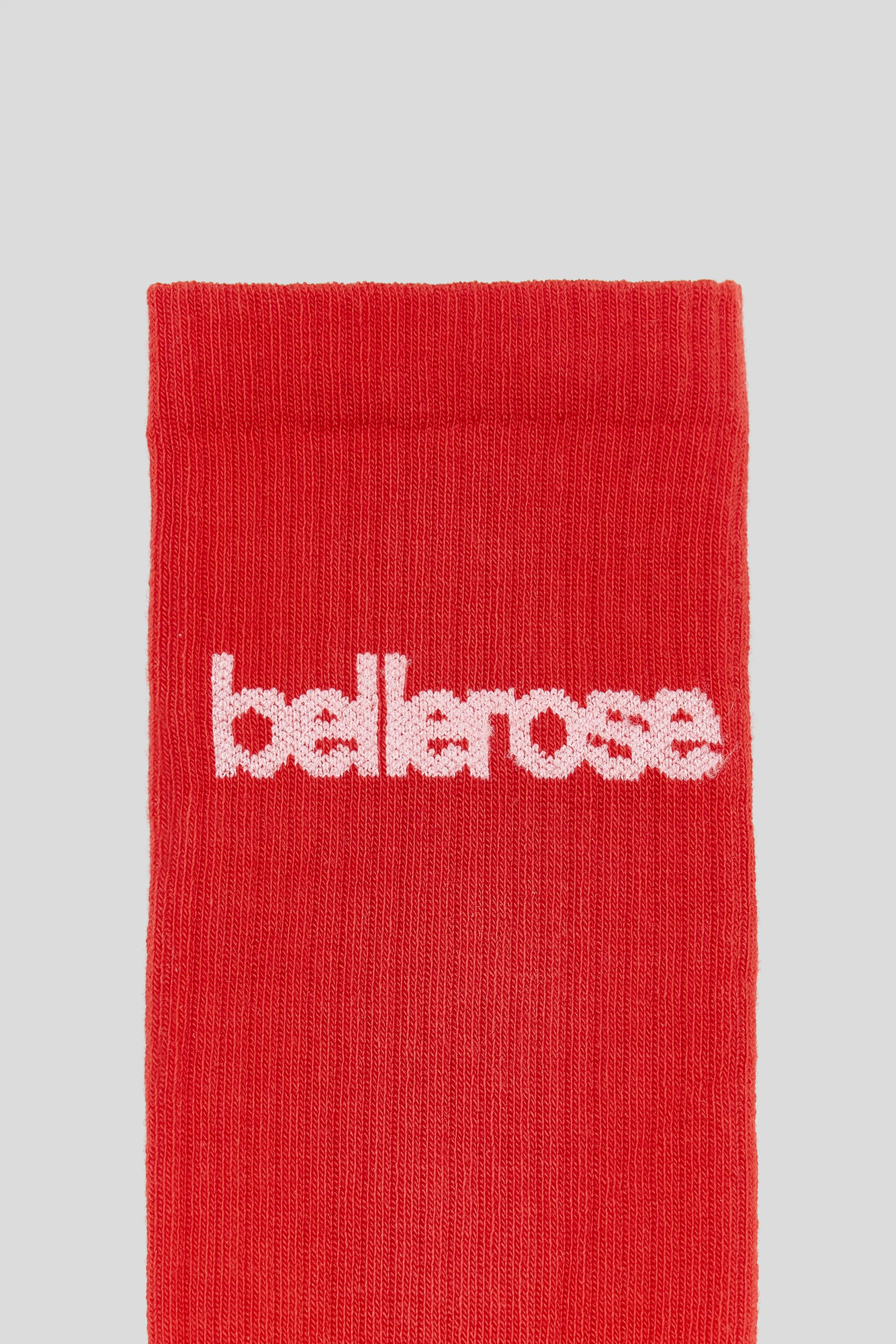 Bellerose Vem crew socks (252 / W / ECARLATE)