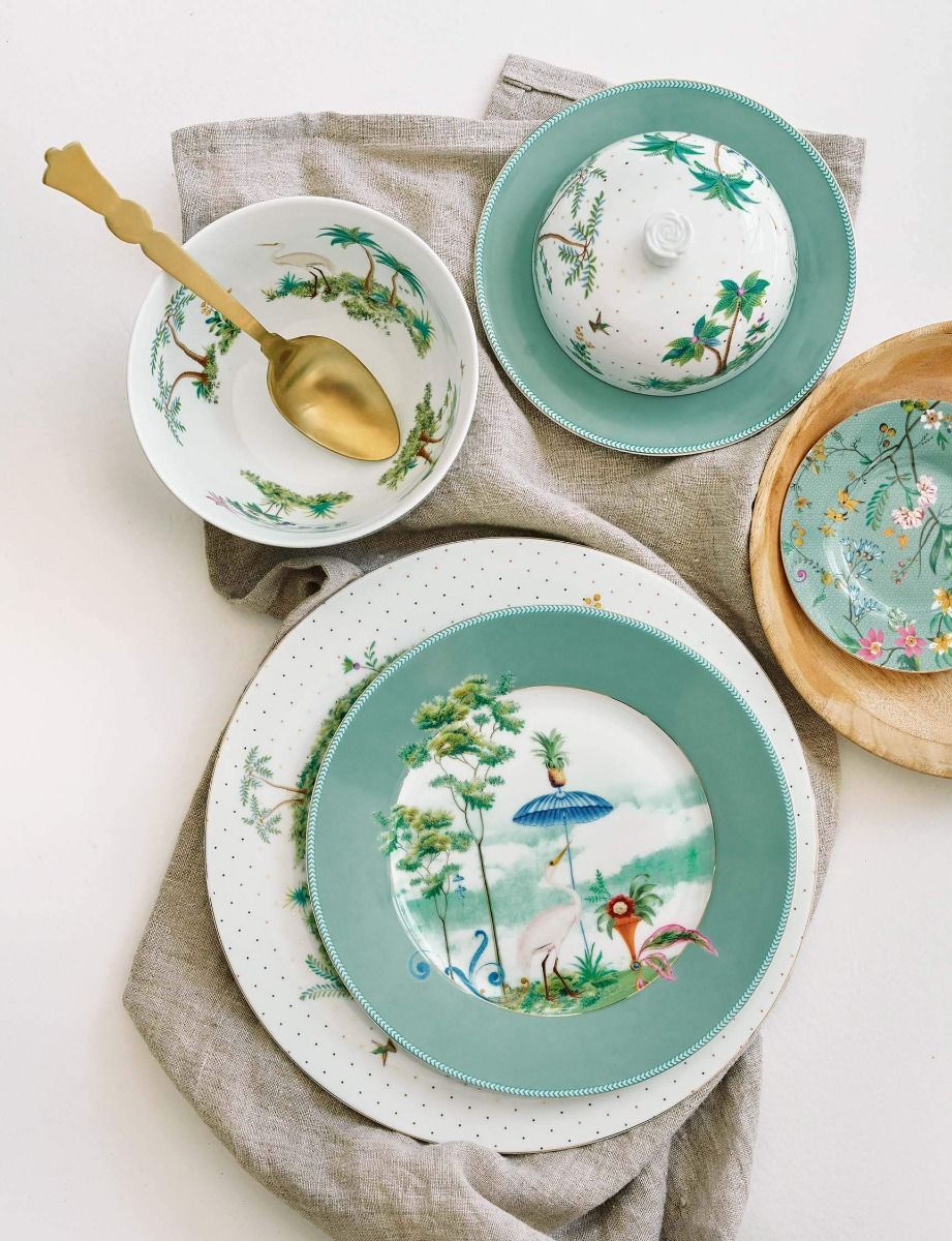 Plate Jolie Dots Gold 23cm