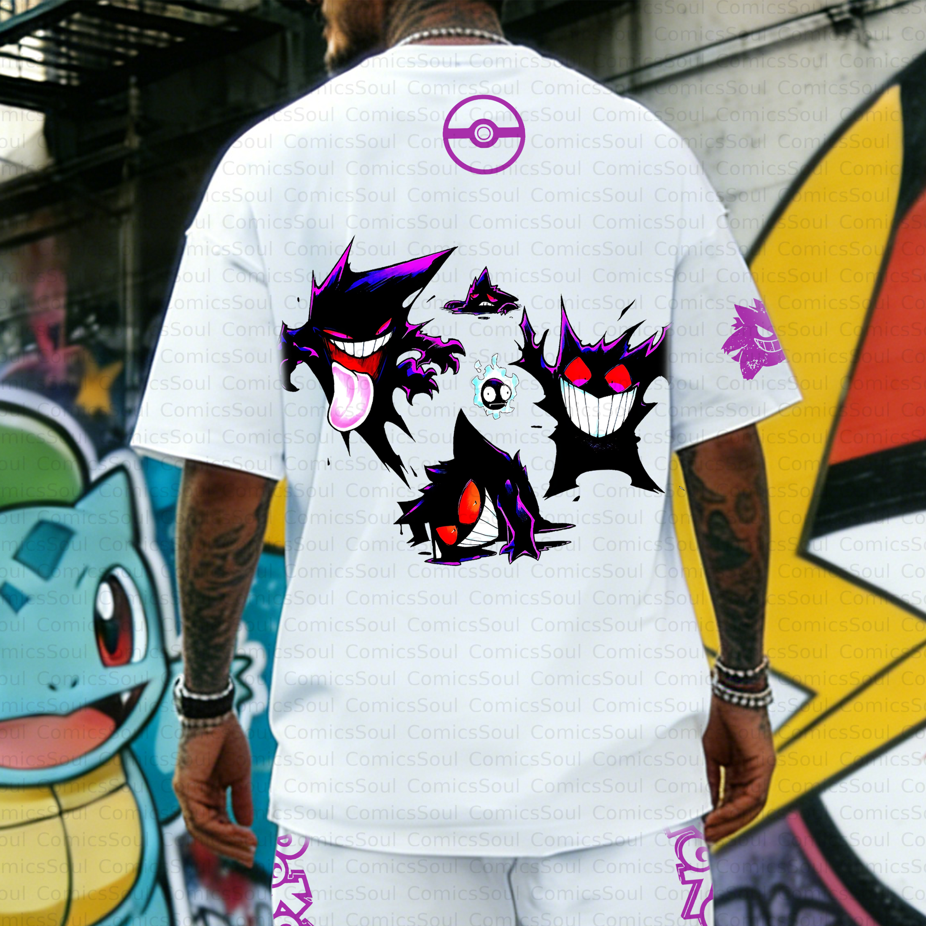 Unisex Anime Inspired Vintage T-Shirt