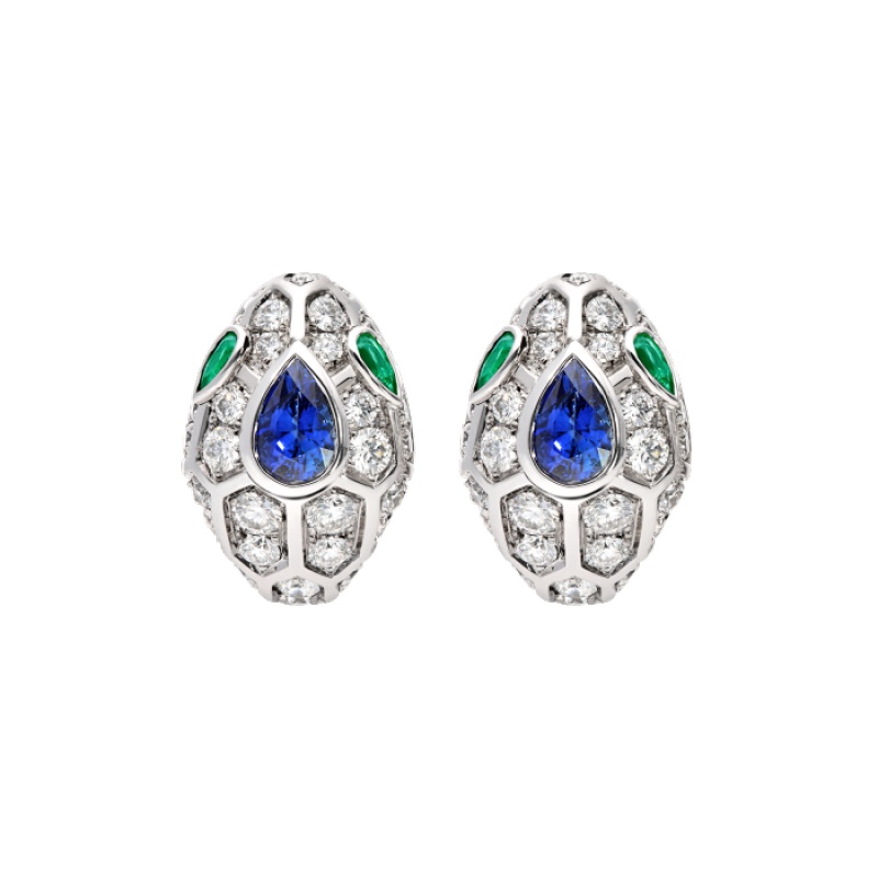Replicate Serpenti Seduttori gilded snake earrings(1:1 replica) - Original Replica Club