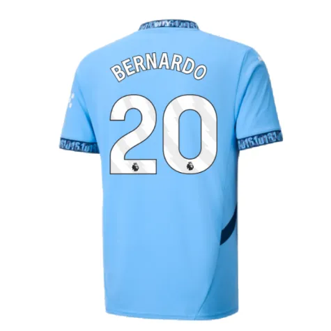 Kid's BERNARDO Manchester City 2024/25 Home Shirt