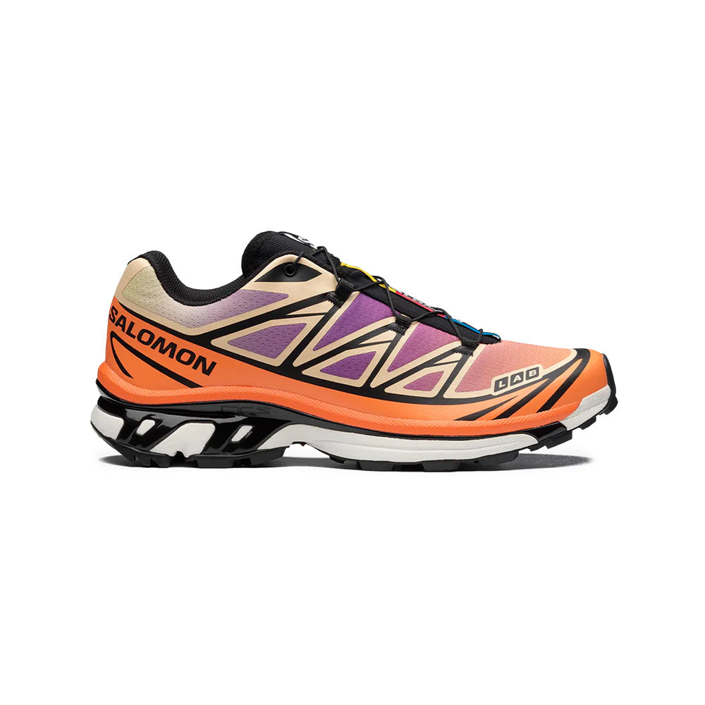 Salomon - Baskets XT-6 - Noir Crème et Dragon