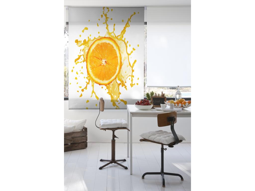 Hogarlujo | Estores Personalizados Easyfix de COCINA | 100 x 150 cm (Ancho por Alto) Tamaño de Tela 97 x 150 cm | Modelo C-1055 Color Unico