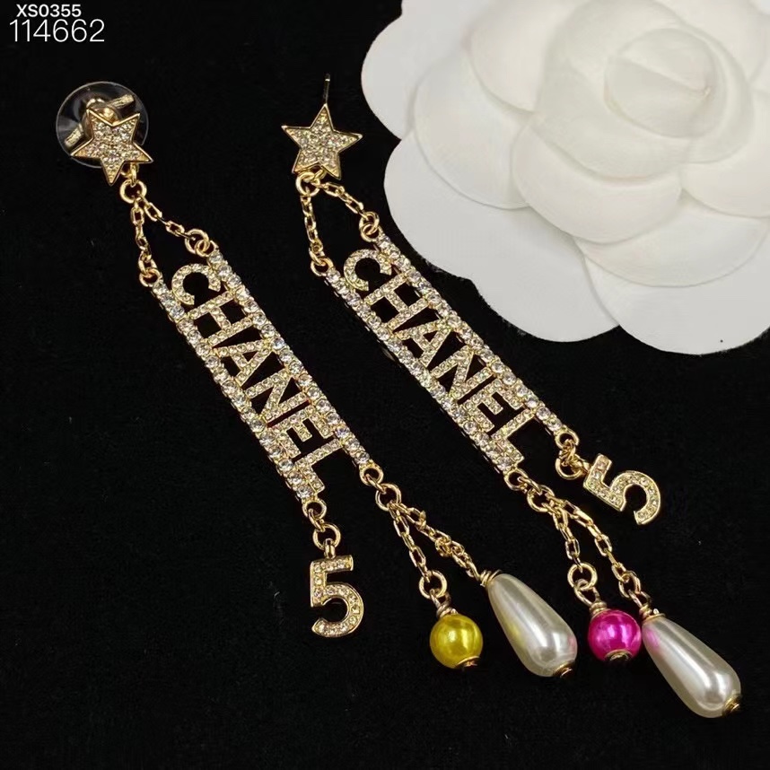 Chanel Monogram Earrings Bracelet Necklace - Original Replica Club