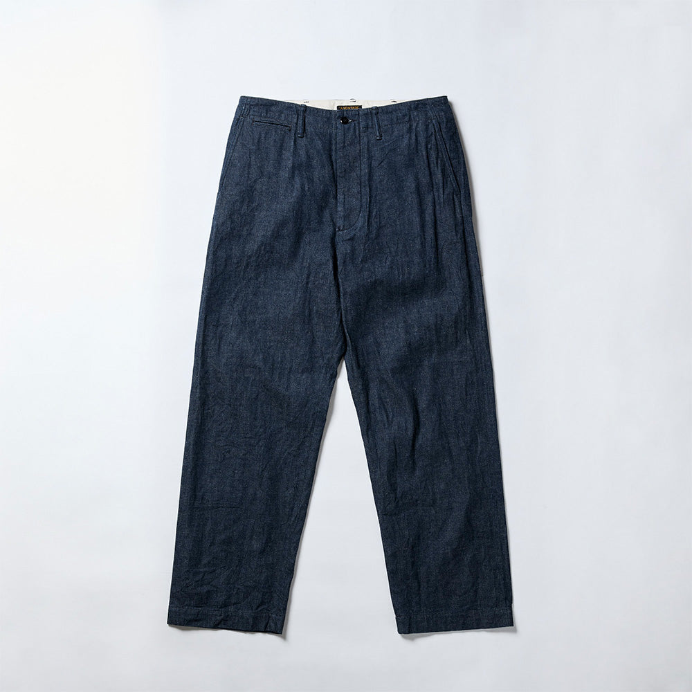 A Vontade - Pantalon Chino - Indigo