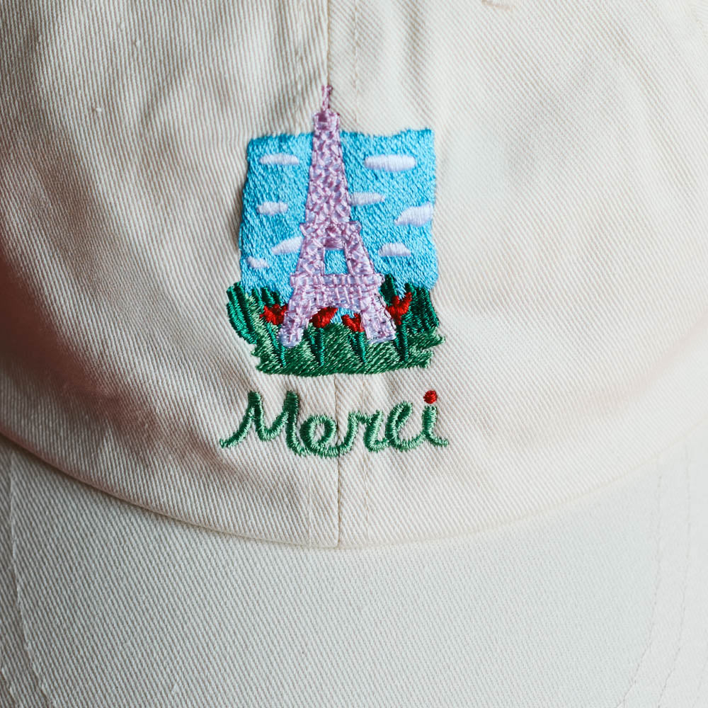 Merci x Shia McShia - Casquette Tour Eiffel