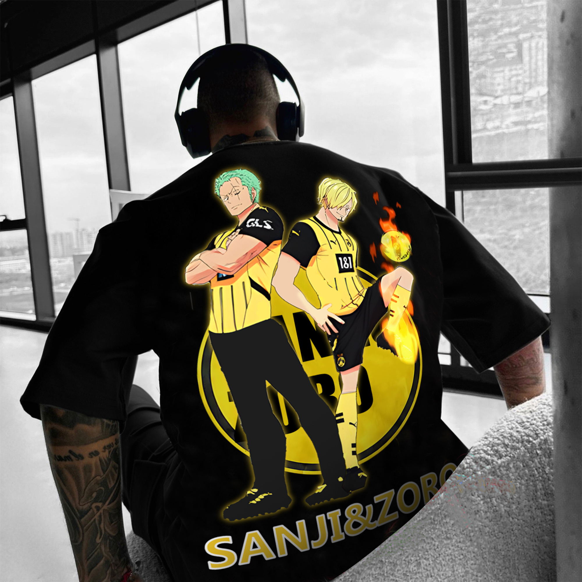 Unisex Vintage T-shirt | Borussia Dortmund x Comicssoul