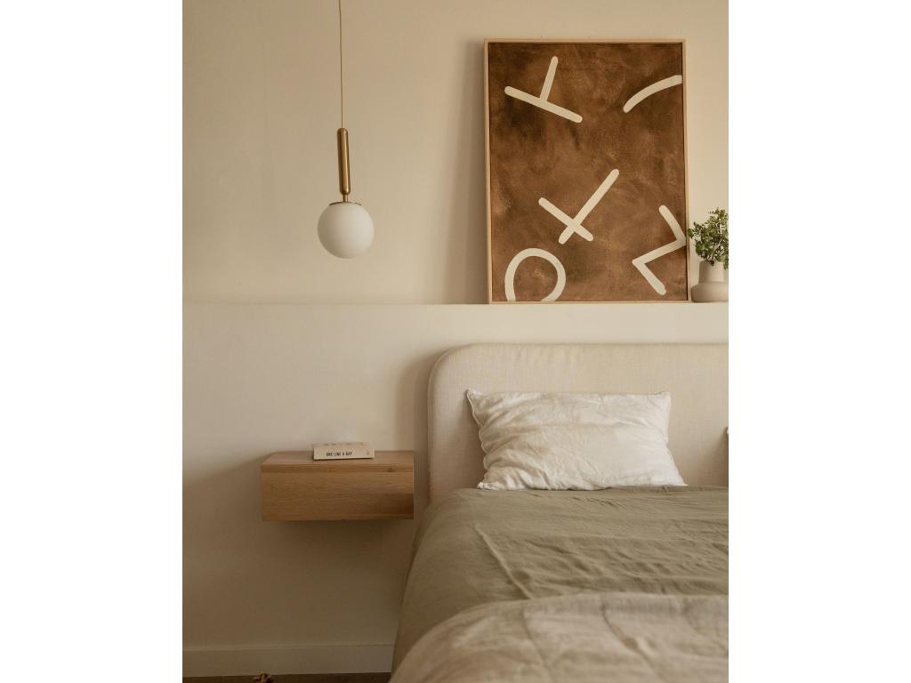 Cuadro decorativo sobre lienzo de algodón pintado artesanalmente con pintura al oleo sin marco de 60x80cm - SILVANA - Casaplu