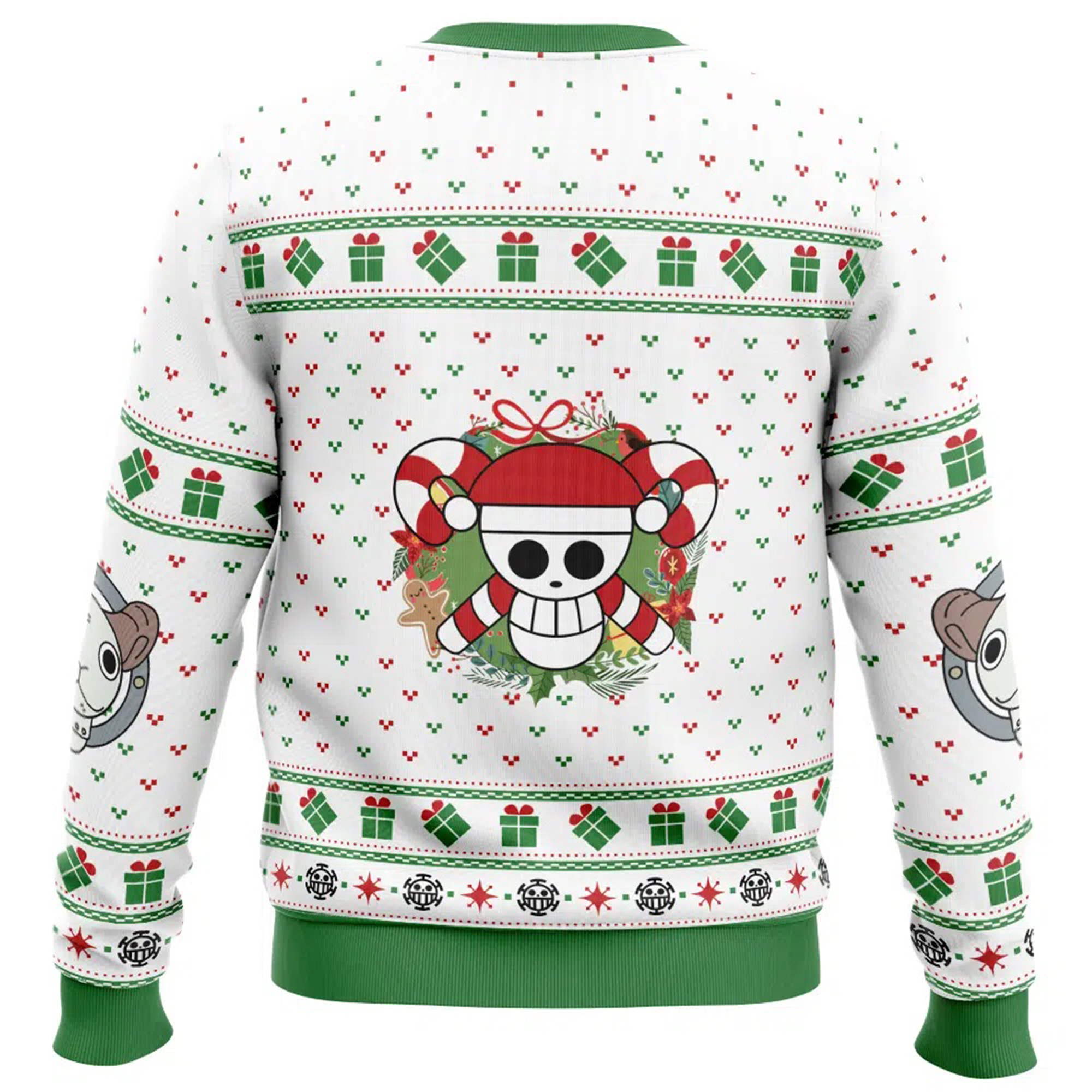 Unisex Anime Ugly Christmas Sweater TeeThreads Sustain the Scene with Custom Apparel