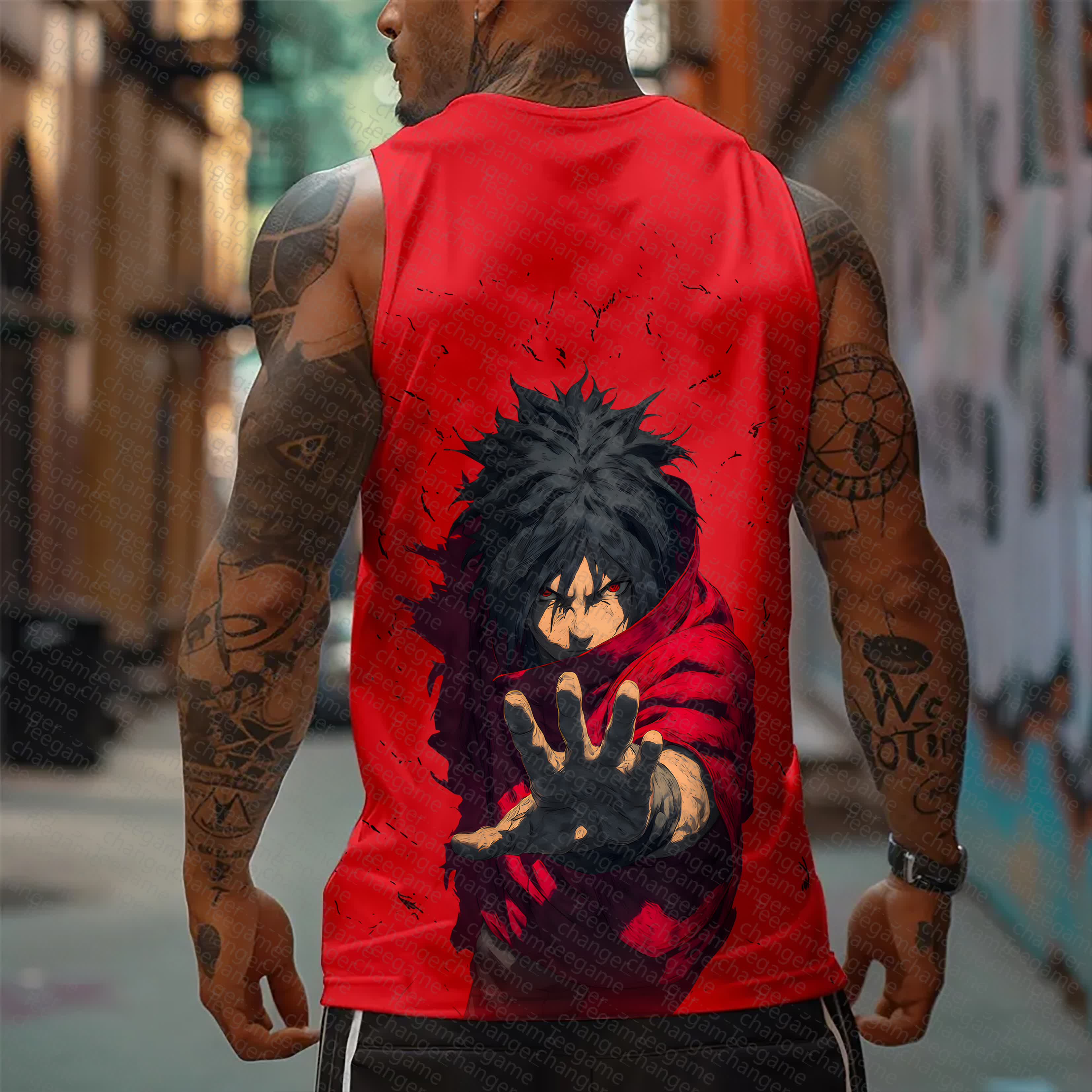Unisex   Casual Anime  Tank Top