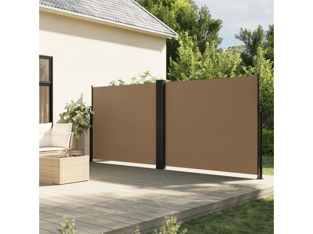 Toldo lateral retráctil topo 180x1000 cm