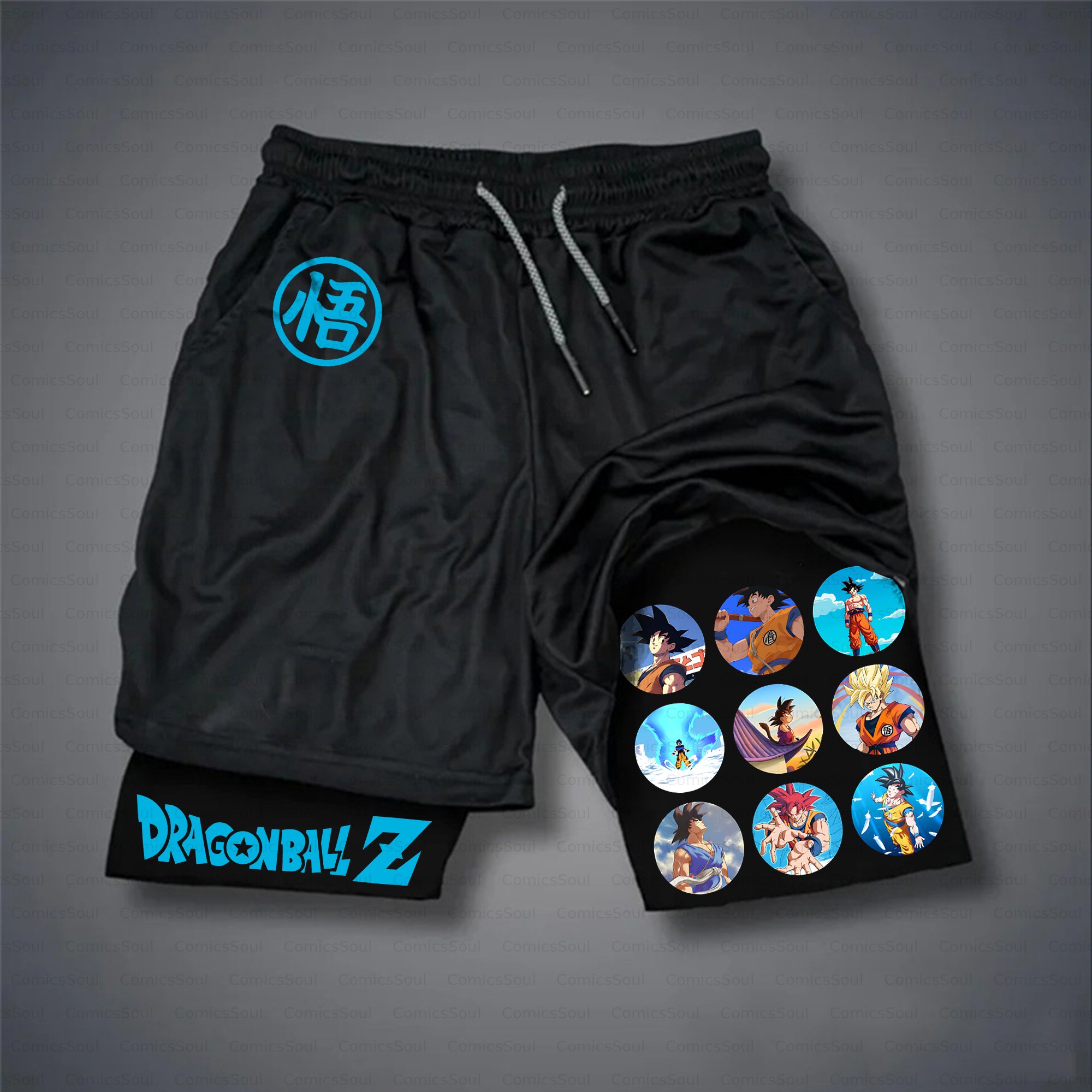 Unisex Casual Anime Streetwear Gym Shorts