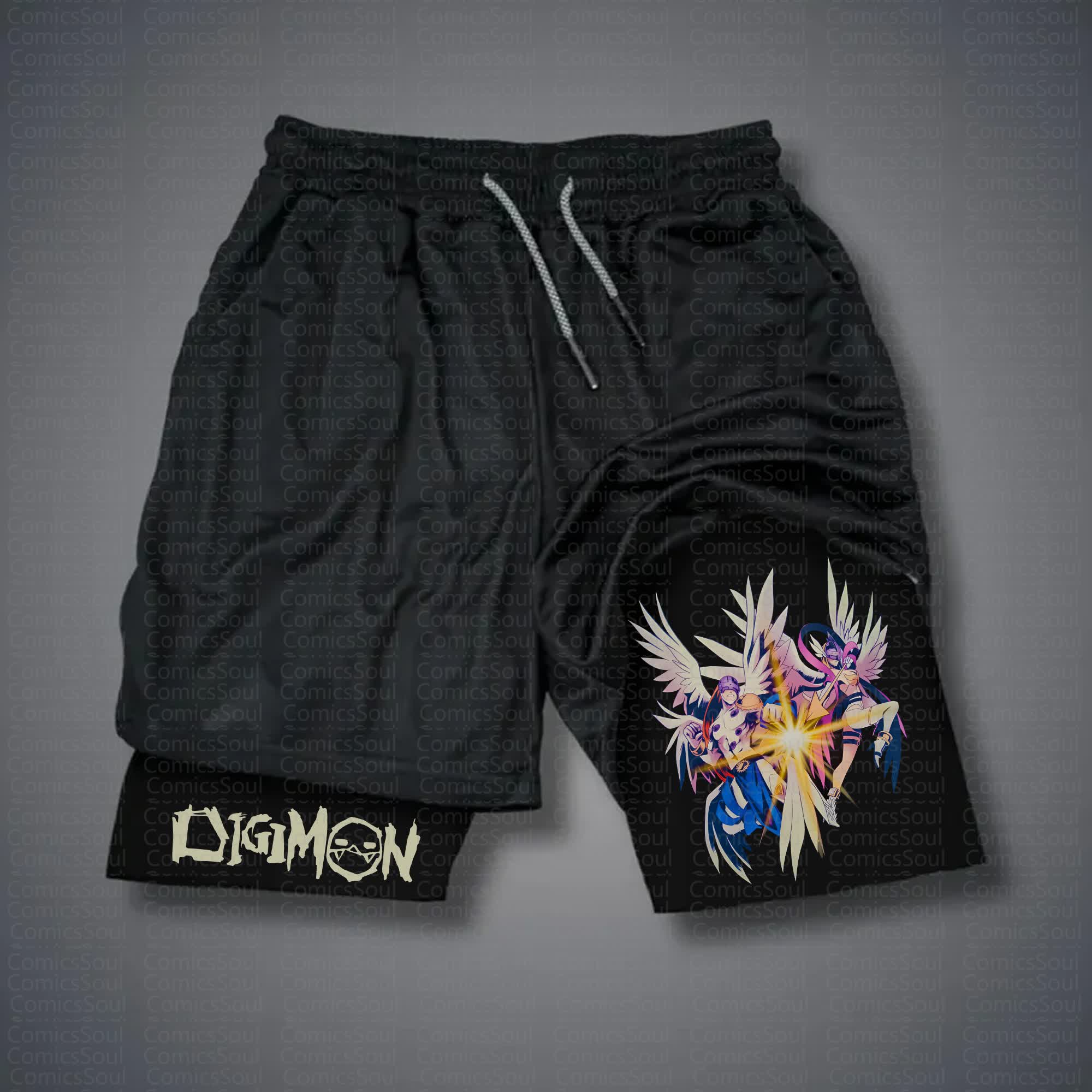 Unisex Casual Anime Streetwear Shorts 丨Comicssoul