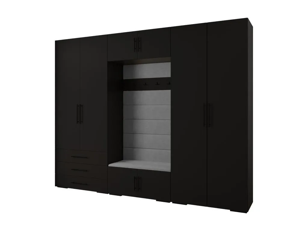 Mueblestop 3 armario con puertas batientes 236.7/300/47 MYNO62465