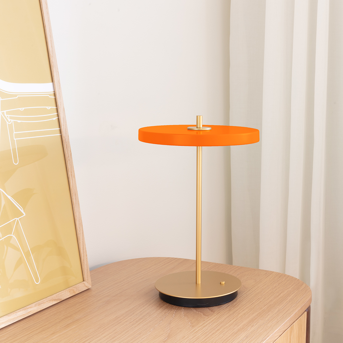 Umage Asteria Move Oplaadbare Tafellamp Nuance Orange