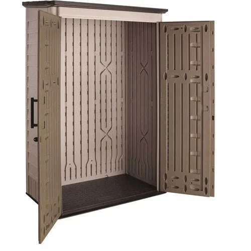 Rubbermaid Outdoor Storage Shed, 52 Cu.Ft., Weather-Resistant, Lockable Doors