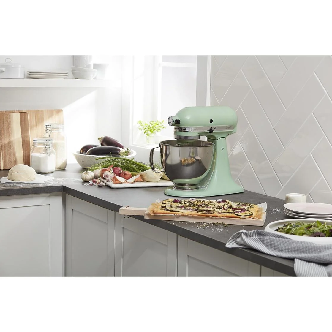 KitchenAid Artisan Series 5-Quart Tilt-Head Stand Mixer, Wildflower, KSM156CXWF - Image 41