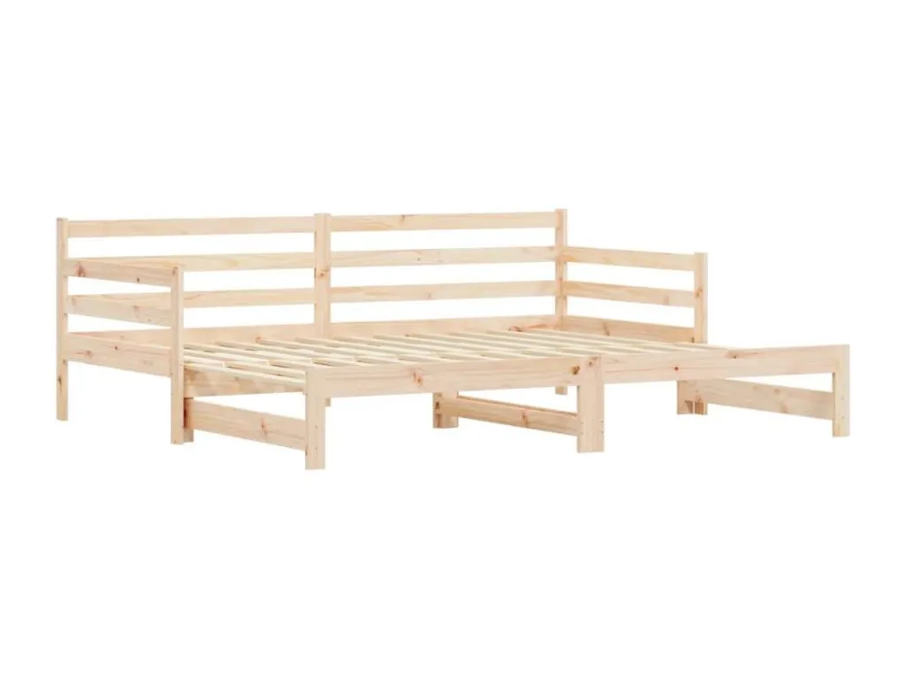 Sofá cama Mueblestop sin colchón Mueblestop maciza 90x190 cm 83207FHTJ