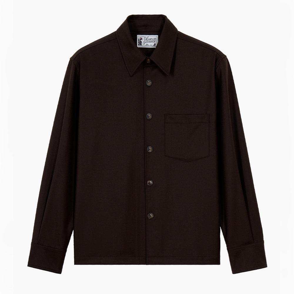 Museum Garments - Chemise Western - Marron Foncé