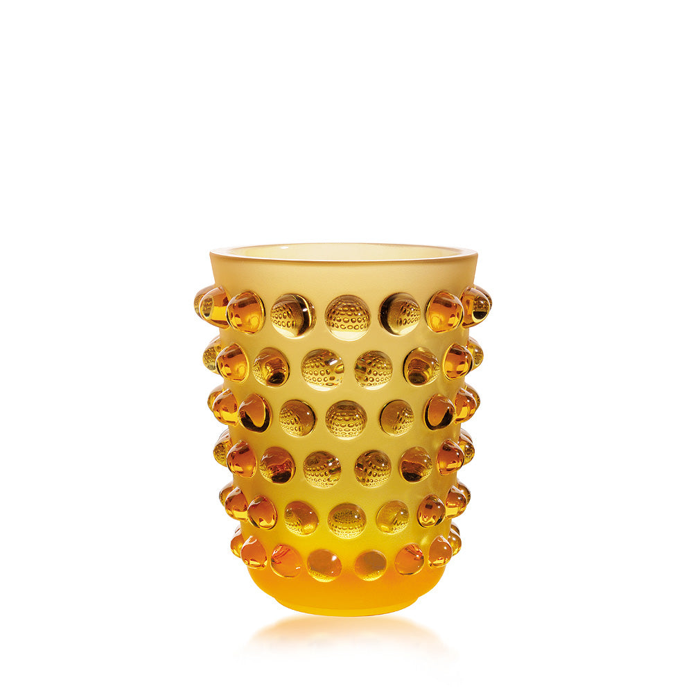 VASE MOSSI - CRISTAL AMBRE