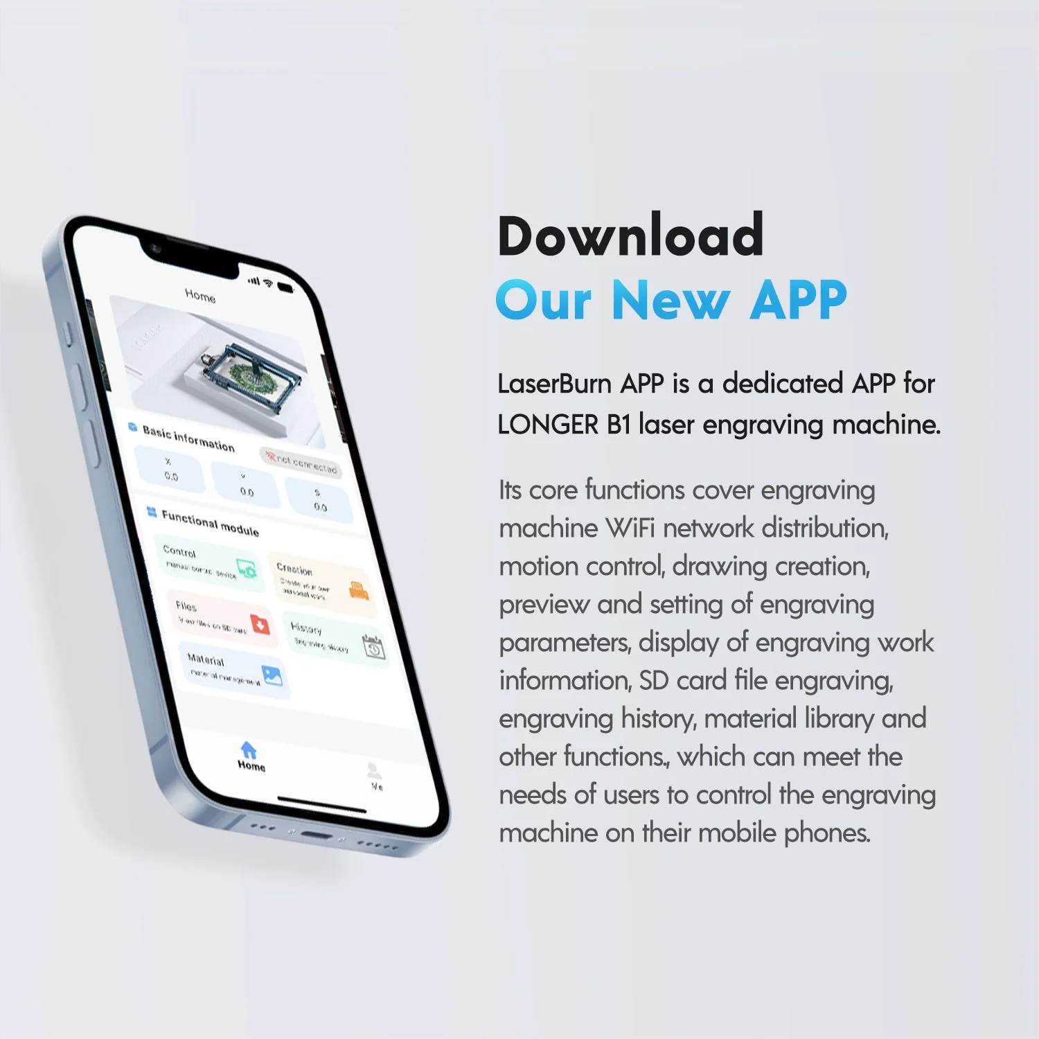 Longer B1 30W/40W Laser Engraving Machine