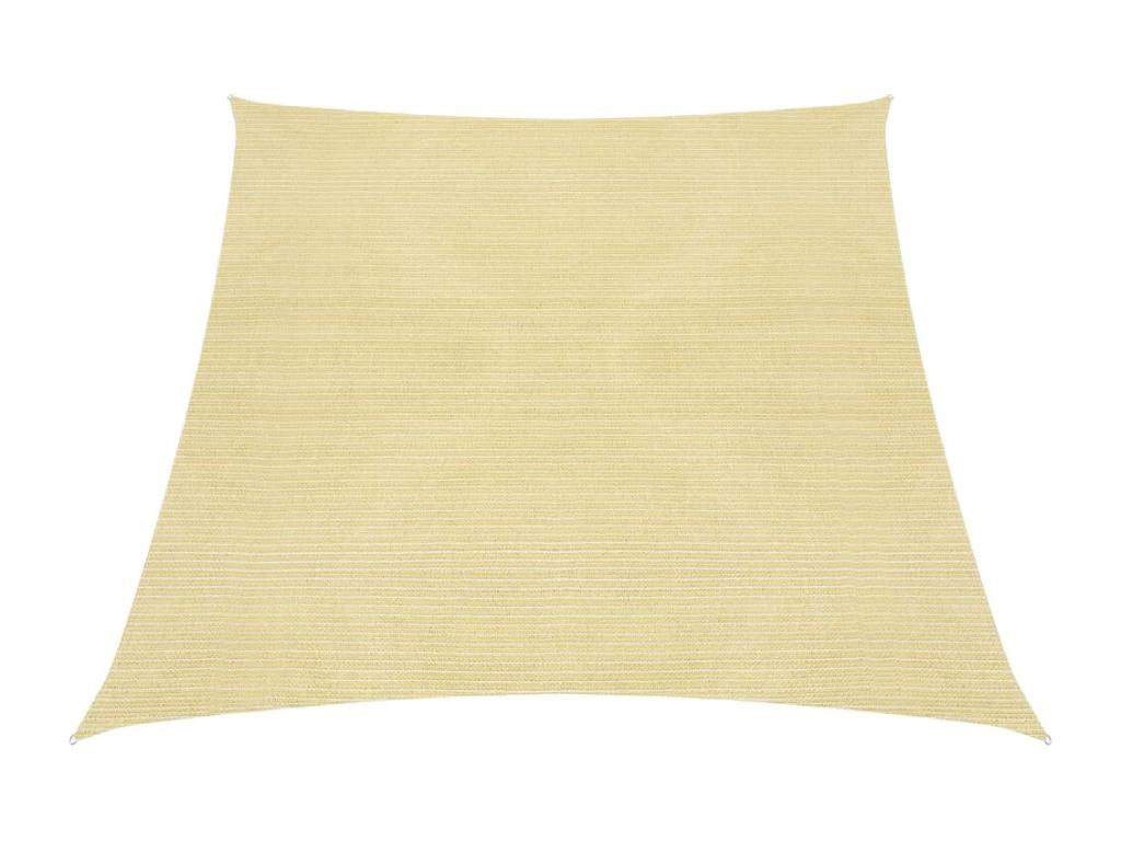 Vela de sombra 160 g/m² Beige 4/5x3 m HDPE