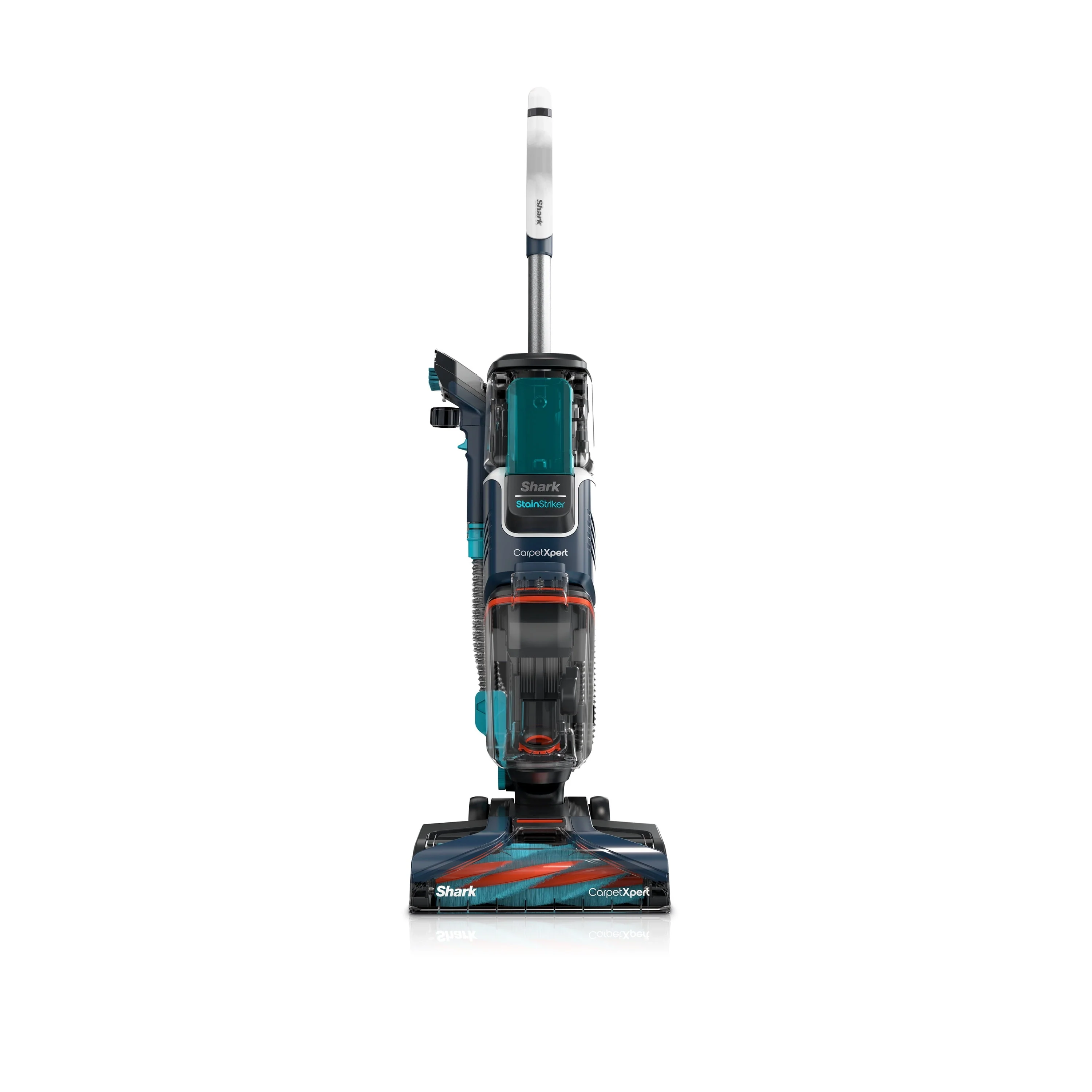 Shark CarpetXpert with StainStriker, Upright Carpet, Area Rug & Upholstery Cleaner for Pets, Built-in Spot & Stain Eliminator, Deep Cleaning & Tough Stain Removal, Carpet Shampooer, Navy, New,EX200 - Image 9