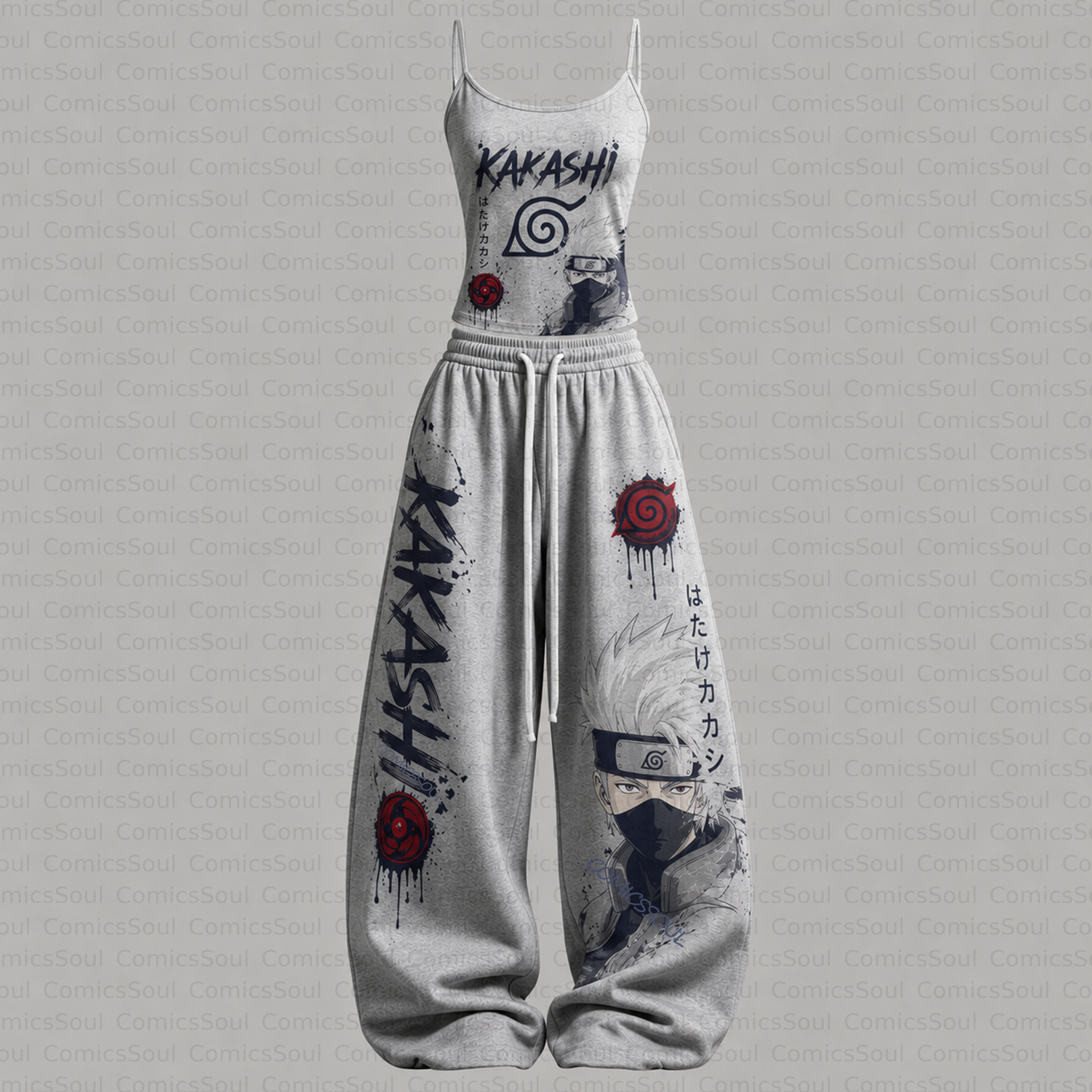 NARUTO Top & Elasticated Trousers Two-Piece Set