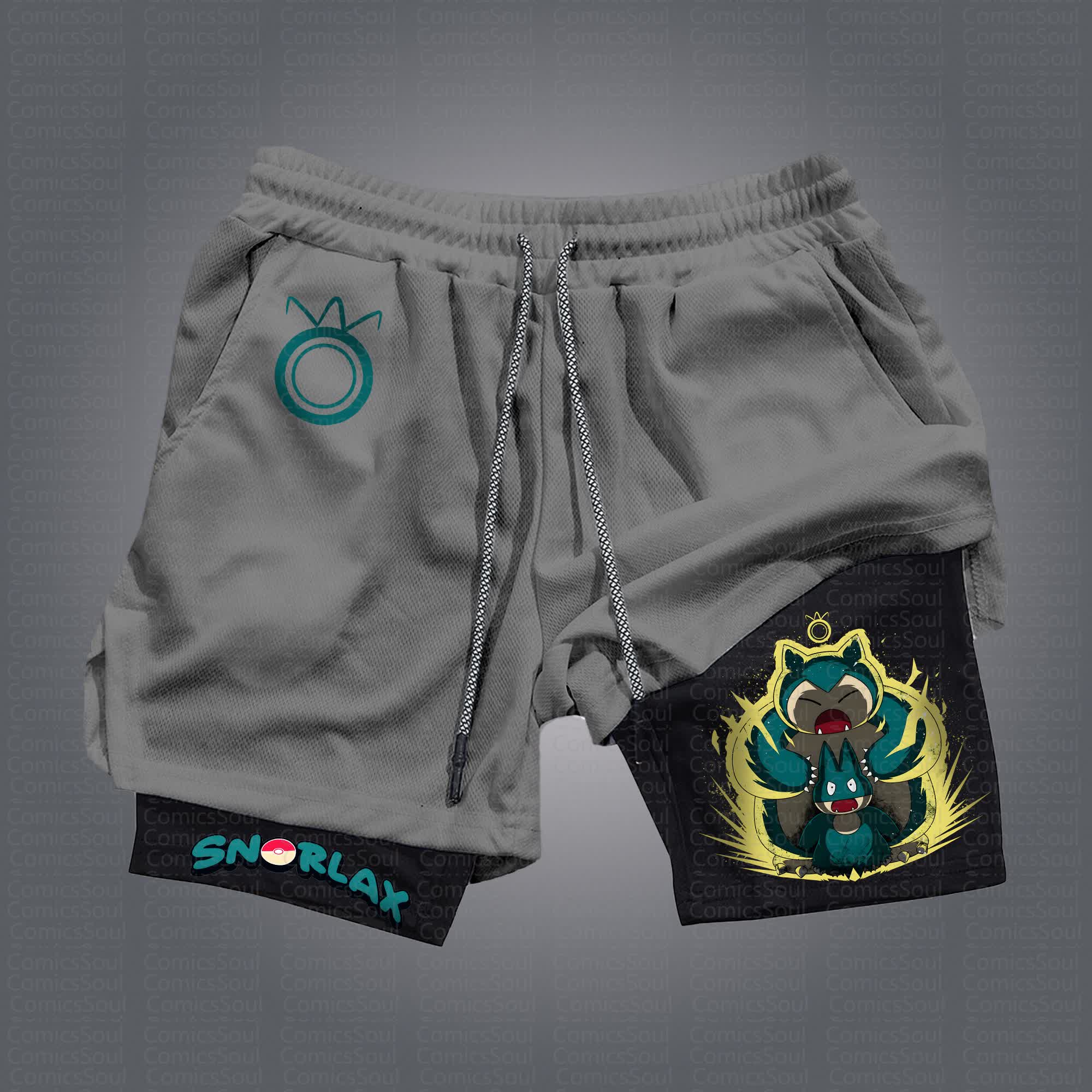 Unisex Casual Anime Streetwear Shorts 丨Comicssoul