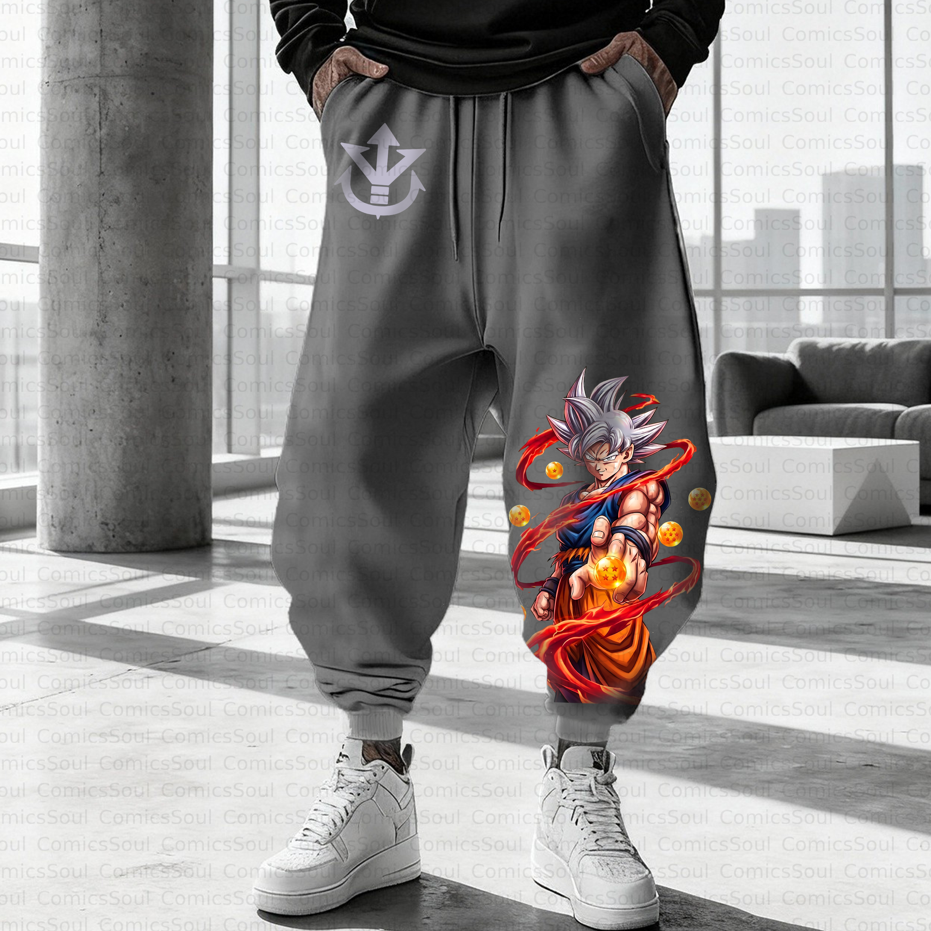 Unisex Casual Anime Streetwear Pant